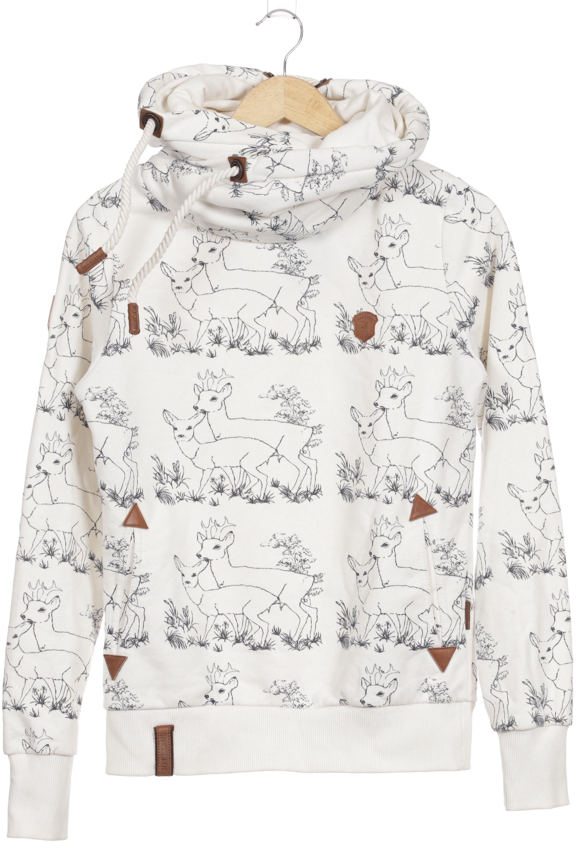 

Naketano Damen Kapuzenpullover, weiß, Gr.