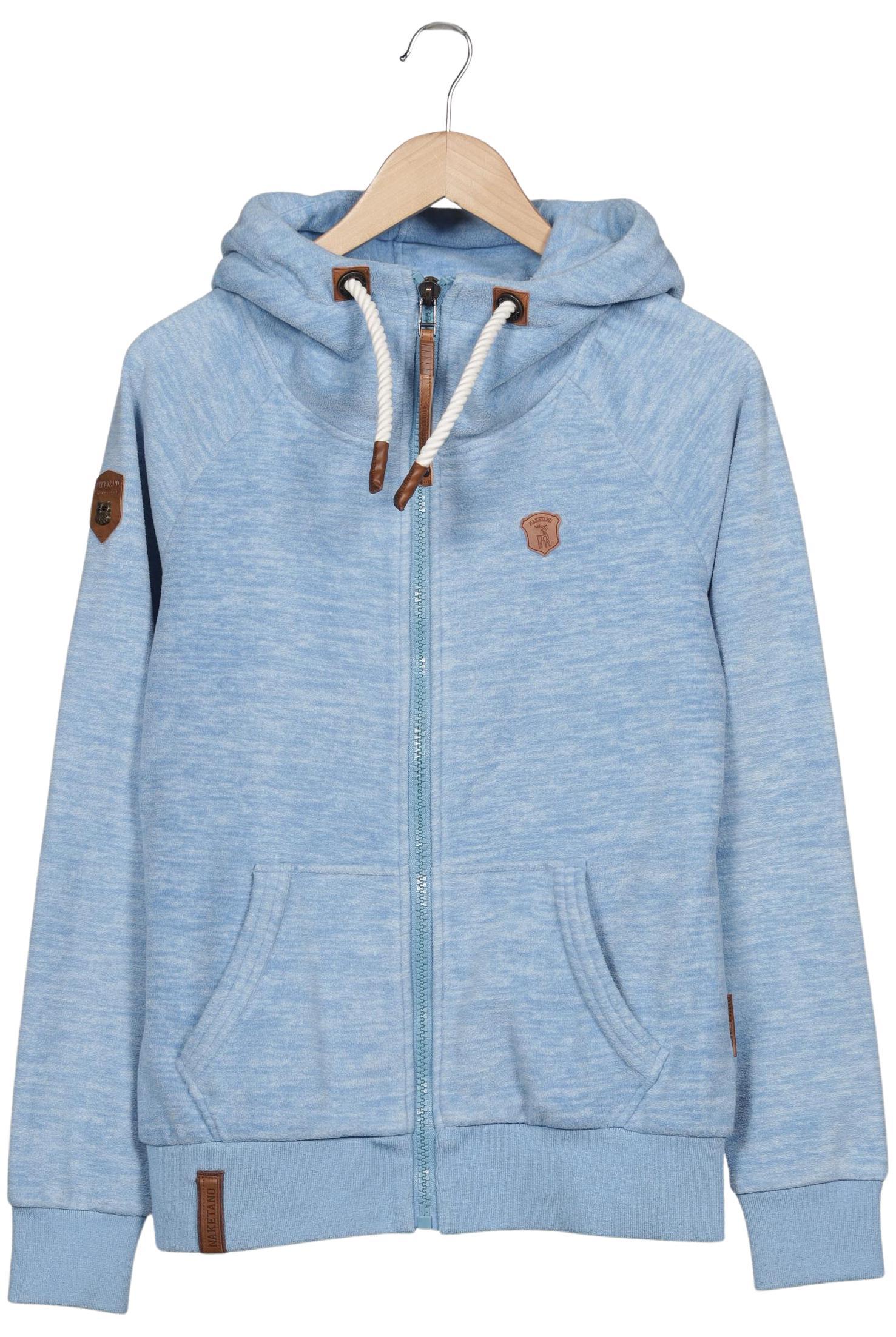 

Naketano Damen Kapuzenpullover, hellblau, Gr. 38