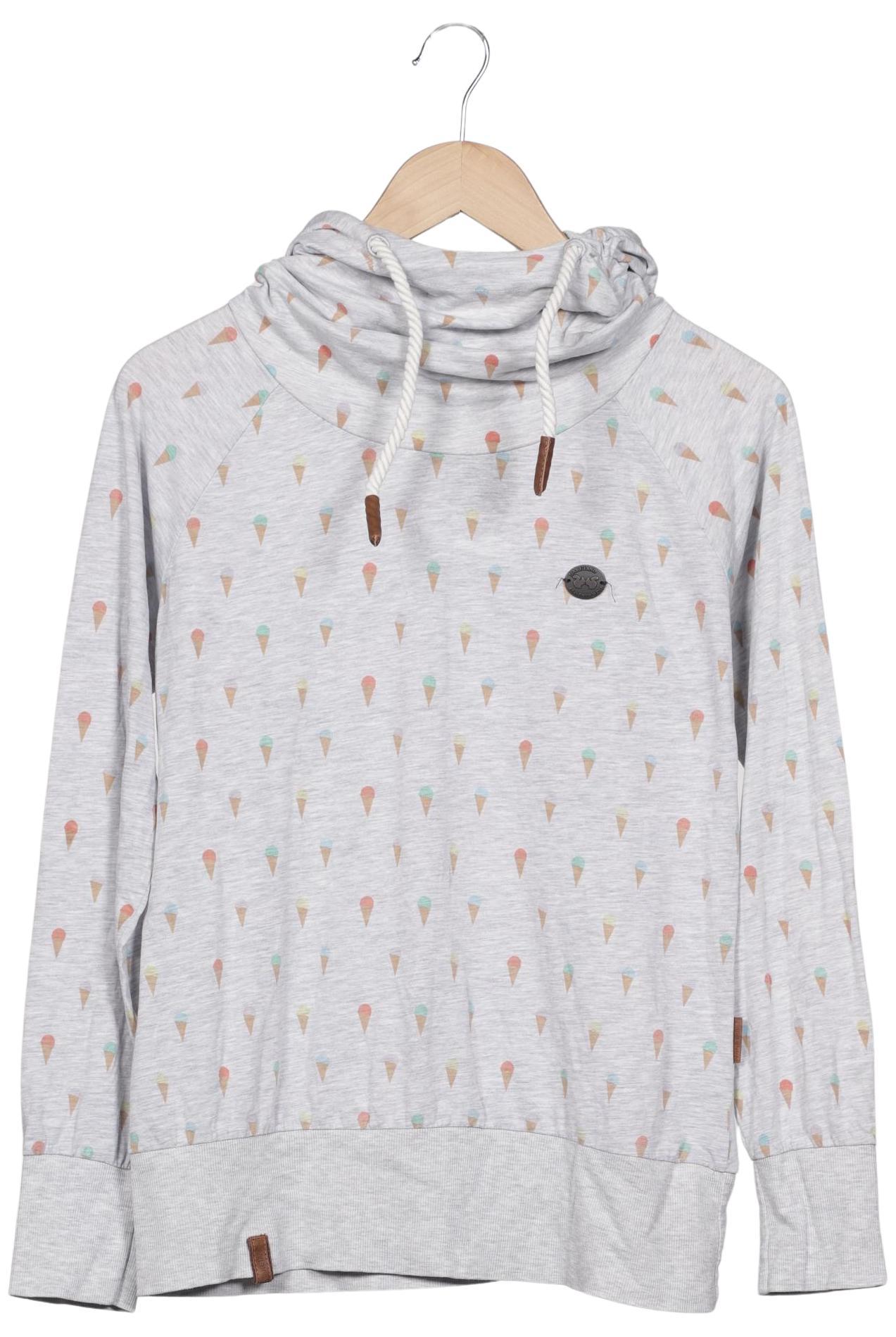 

Naketano Damen Kapuzenpullover, grau, Gr. 42