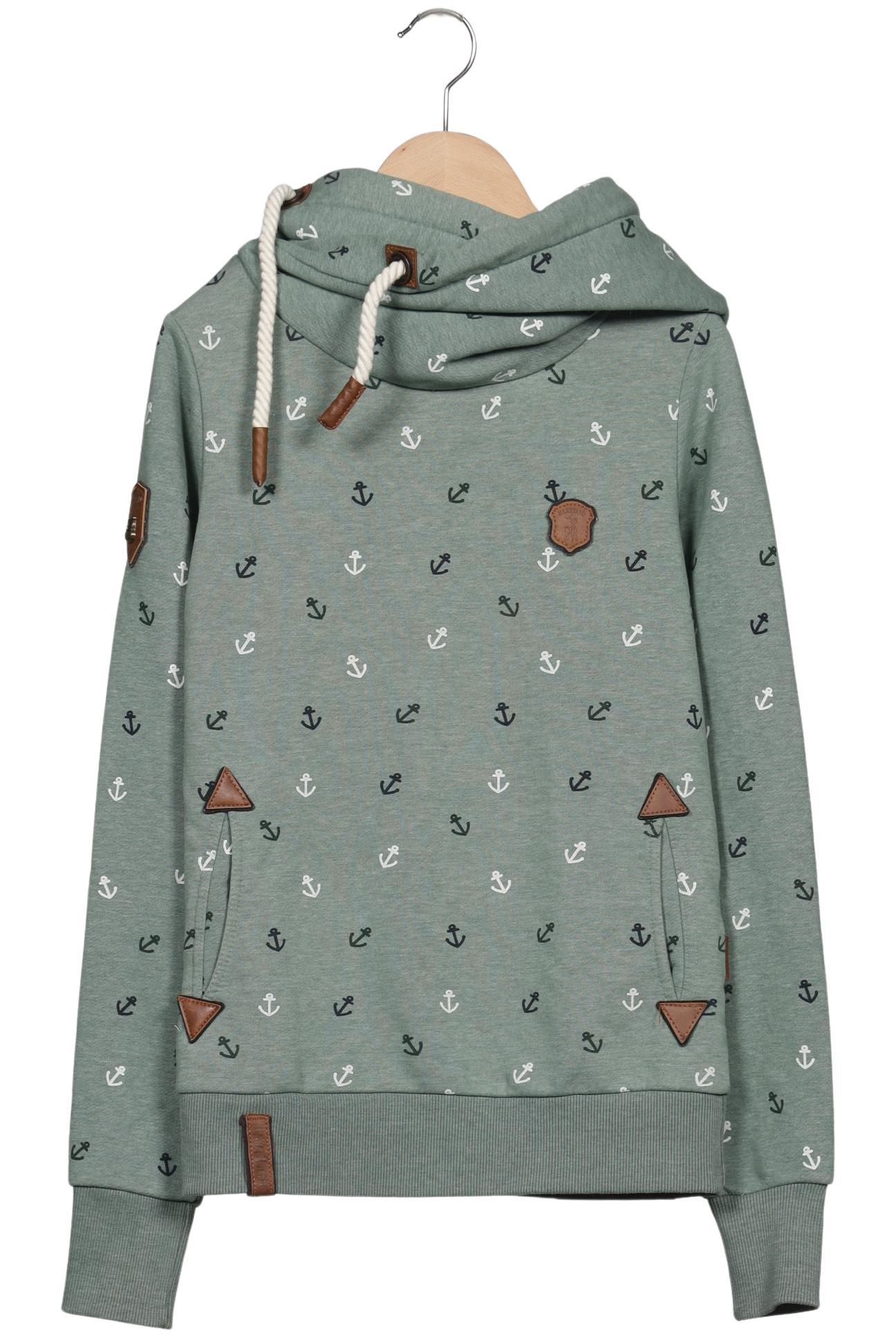 

Naketano Damen Kapuzenpullover, türkis, Gr. 36
