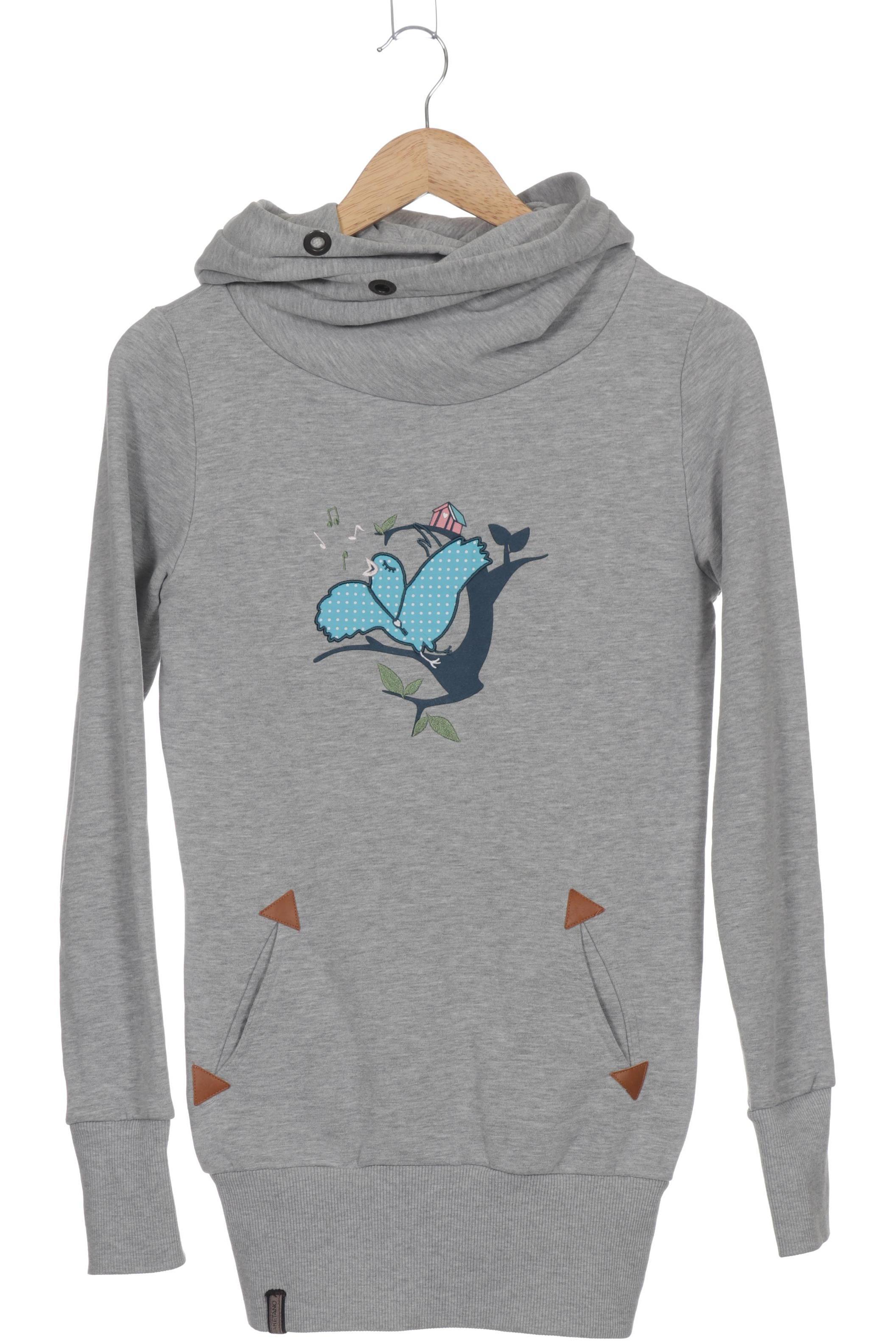 

Naketano Damen Kapuzenpullover, grau, Gr.