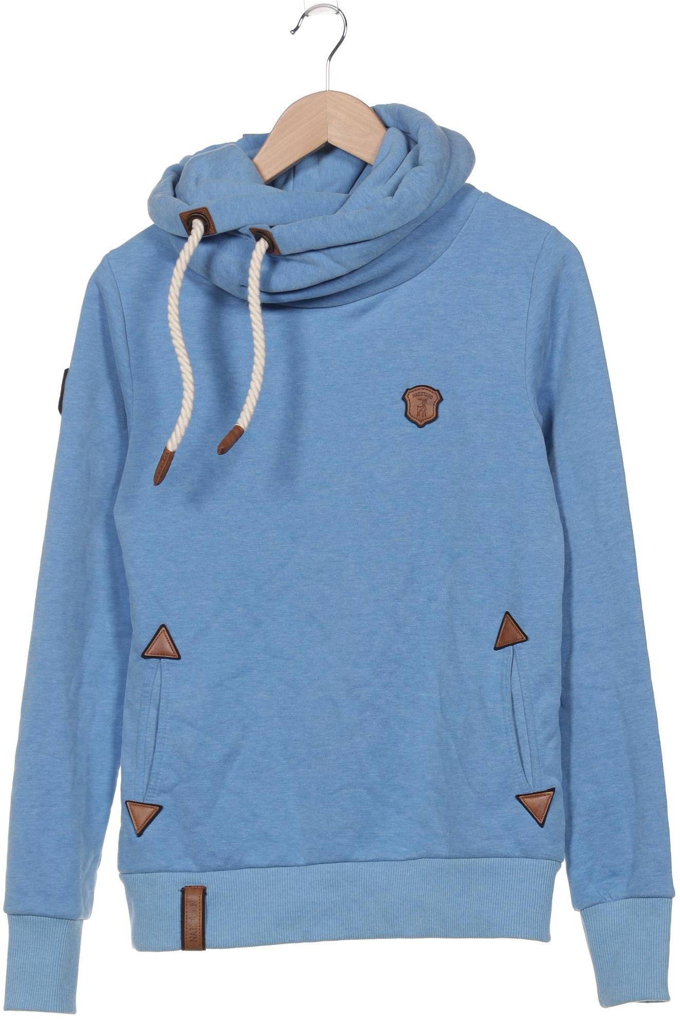 

Naketano Damen Kapuzenpullover, blau, Gr. 38