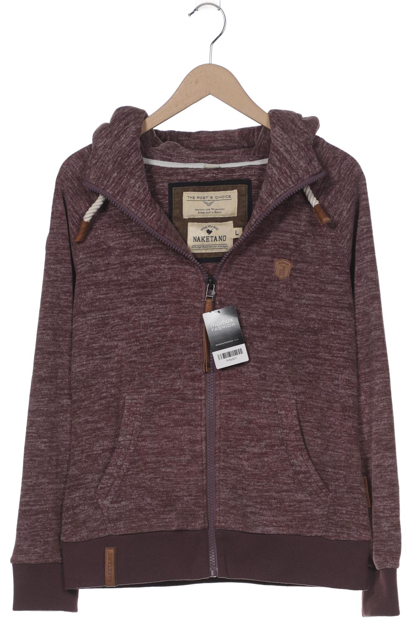 

Naketano Damen Kapuzenpullover, bordeaux, Gr. 42