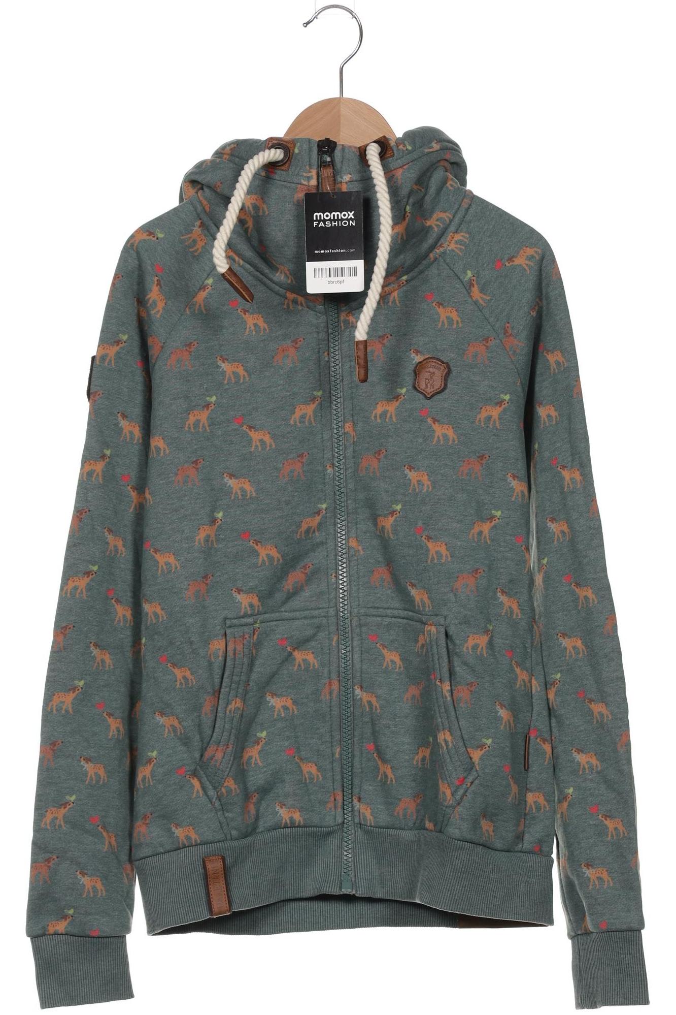 

Naketano Damen Kapuzenpullover, grün, Gr. 38