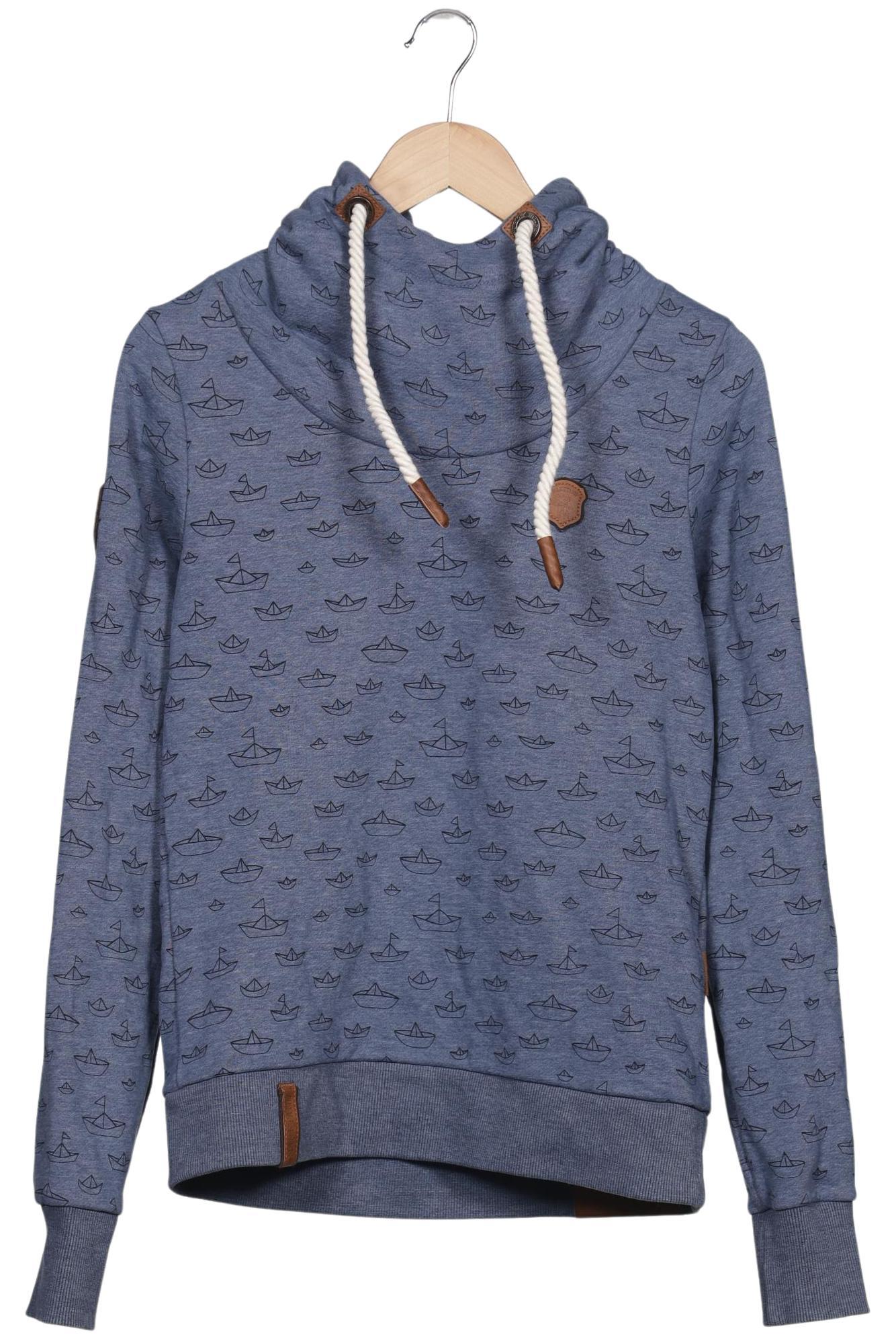

Naketano Damen Kapuzenpullover, blau, Gr. 38