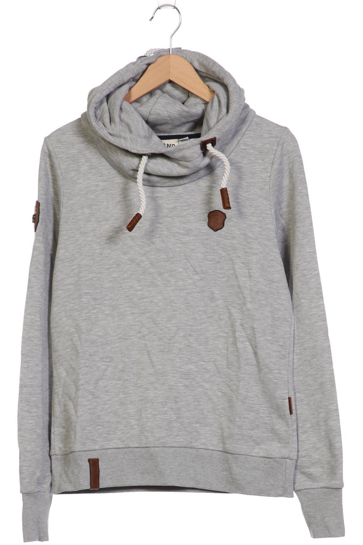 

Naketano Damen Kapuzenpullover, grau, Gr. 42