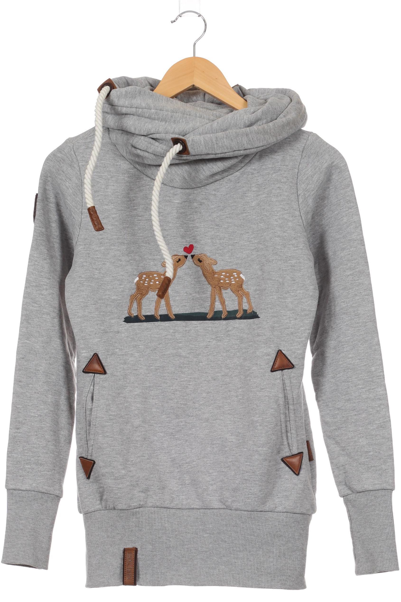 

Naketano Damen Kapuzenpullover, grau, Gr.