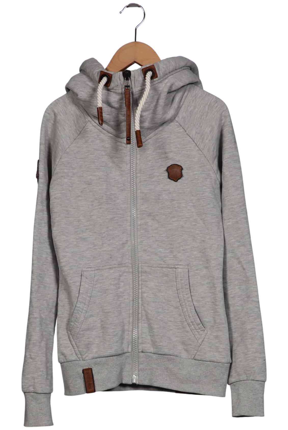 

Naketano Damen Kapuzenpullover, grau, Gr. 36