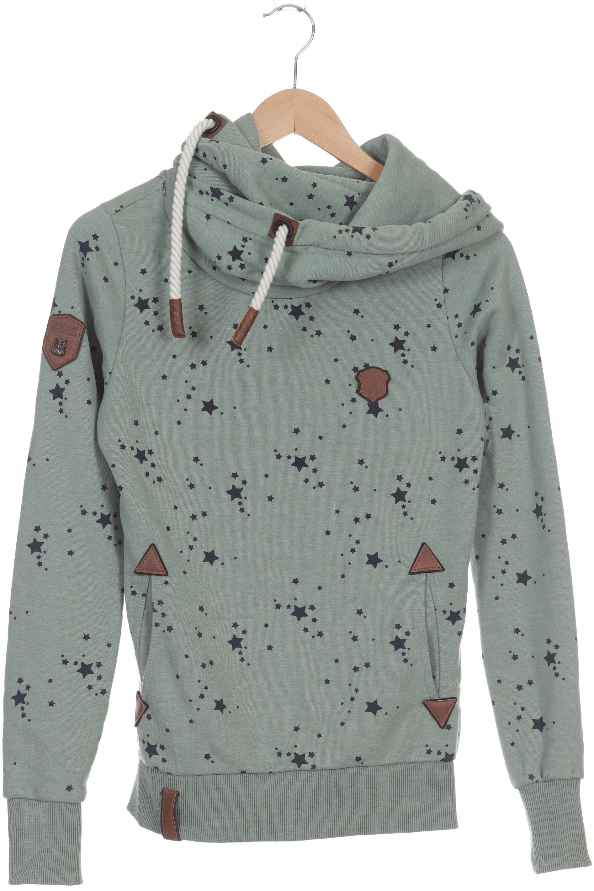

Naketano Damen Kapuzenpullover, grün, Gr. 36