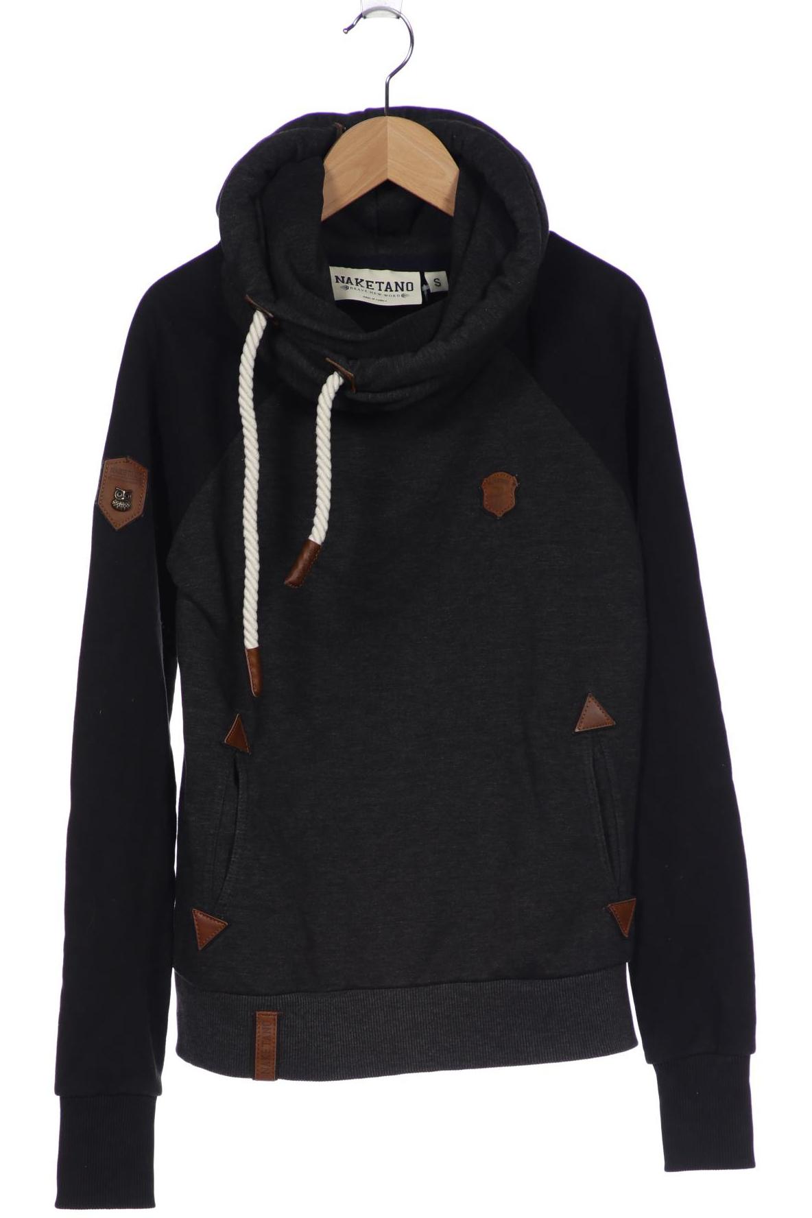 

Naketano Damen Kapuzenpullover, grau, Gr. 36