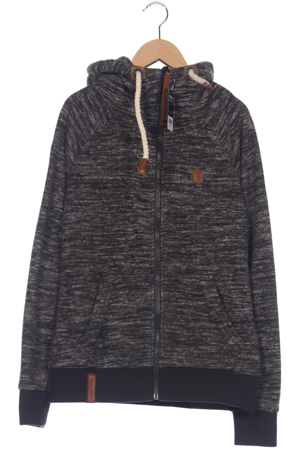 

Naketano Damen Kapuzenpullover, grau, Gr. 38