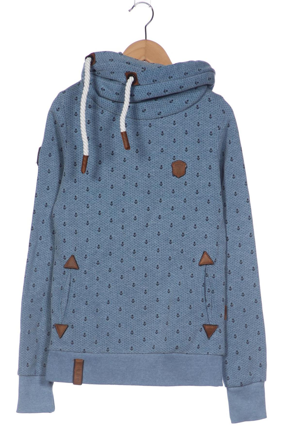 

Naketano Damen Kapuzenpullover, blau, Gr. 36