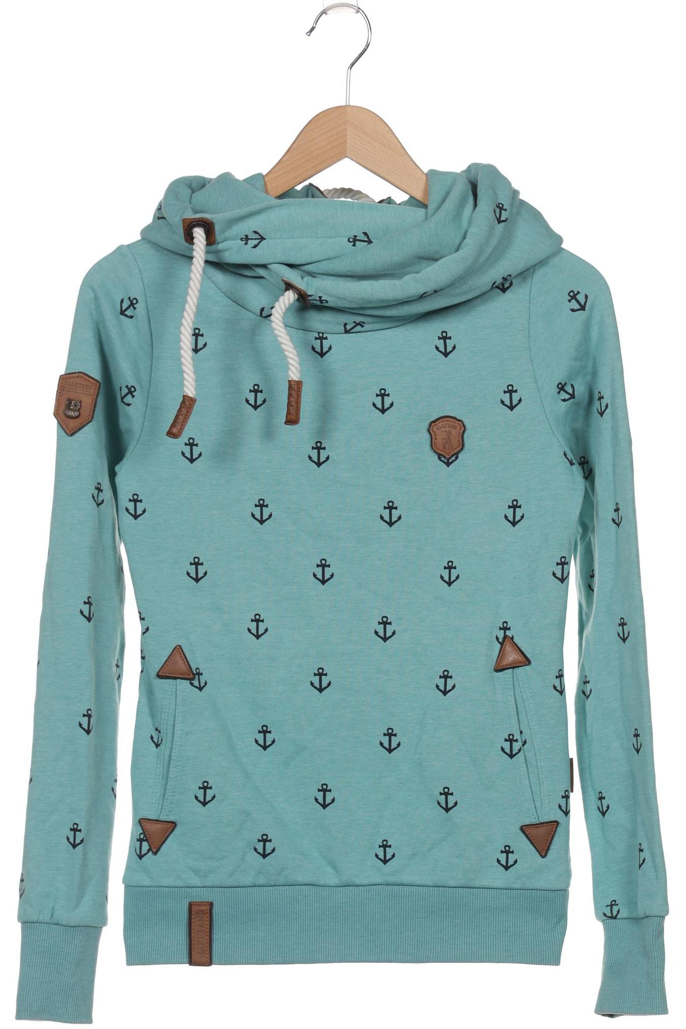 

Naketano Damen Kapuzenpullover, türkis, Gr. 36