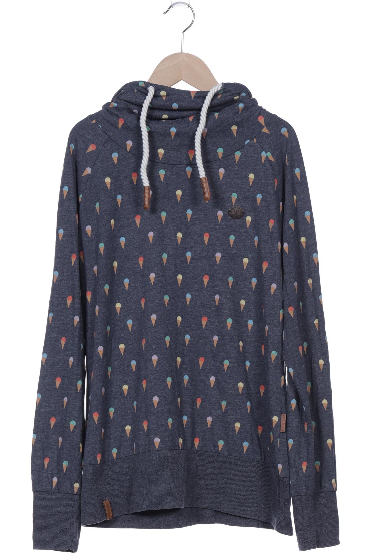 

Naketano Damen Kapuzenpullover, grau, Gr. 44