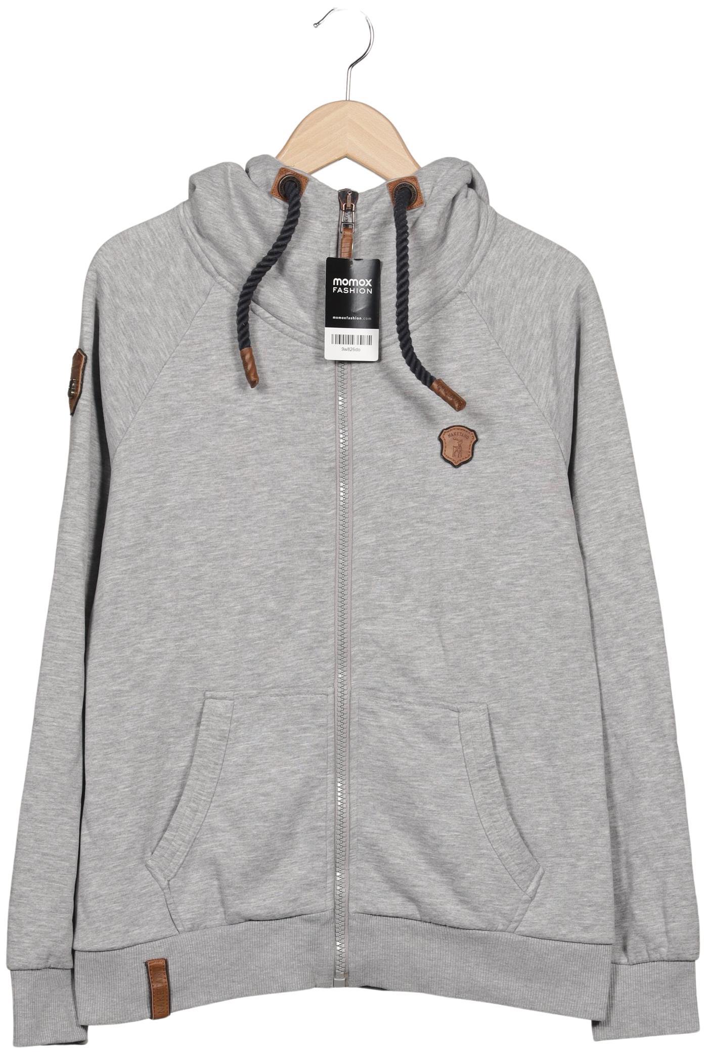 

Naketano Damen Kapuzenpullover, grau, Gr. 42