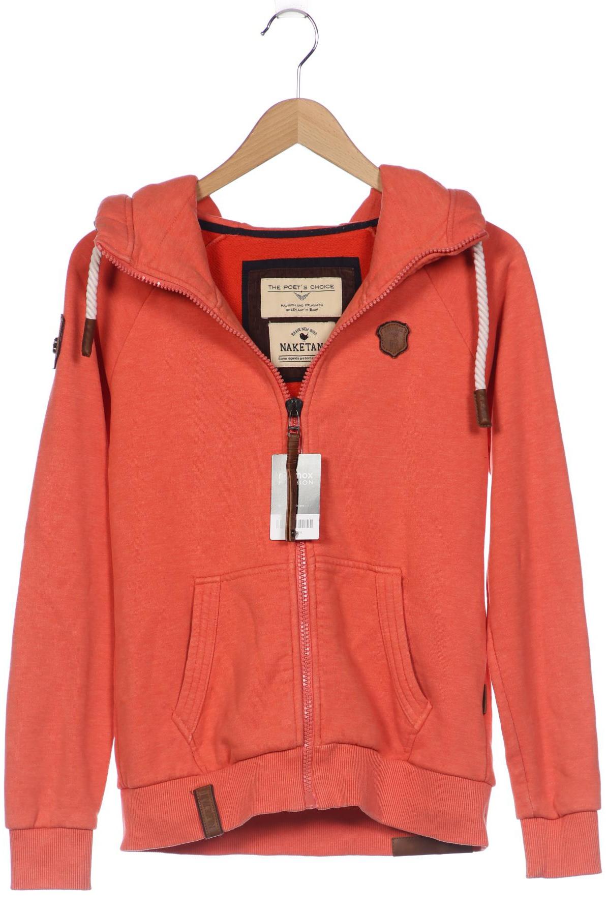 

Naketano Damen Kapuzenpullover, orange, Gr. 38
