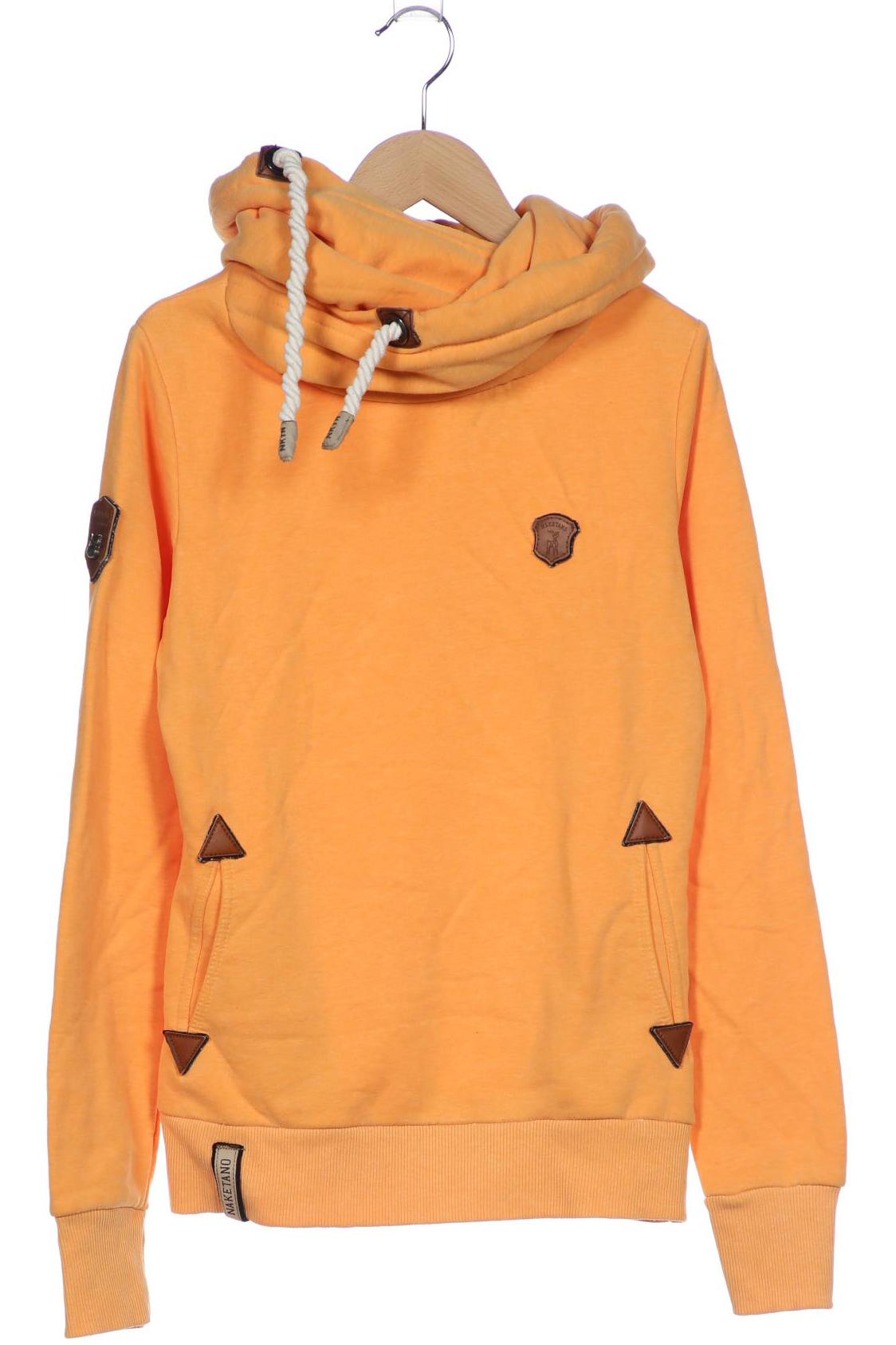

Naketano Damen Kapuzenpullover, orange, Gr. 36