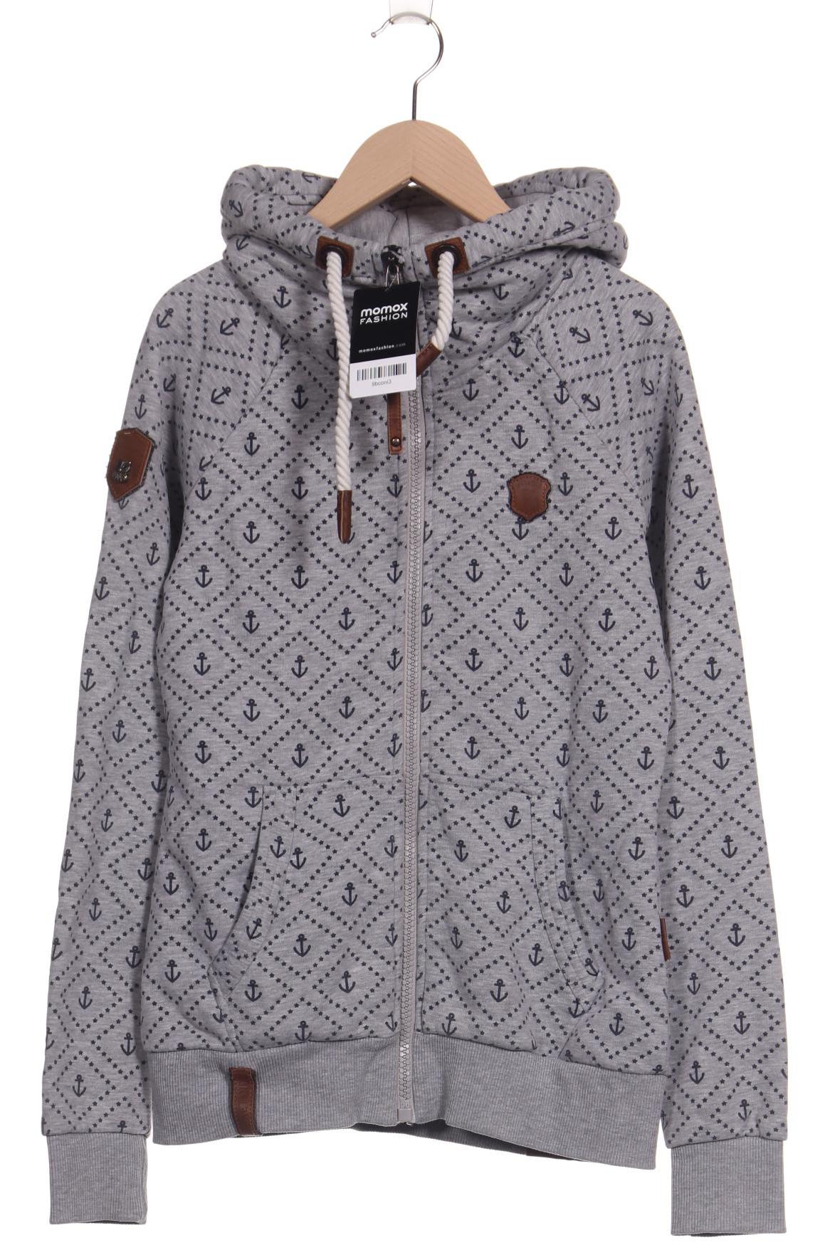 

Naketano Damen Kapuzenpullover, grau, Gr. 38