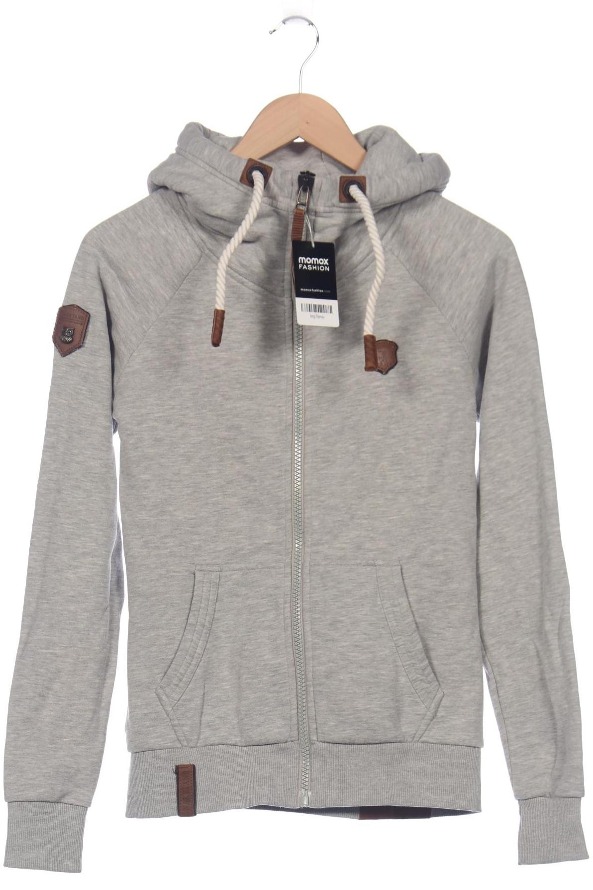 

Naketano Damen Kapuzenpullover, grau, Gr. 38
