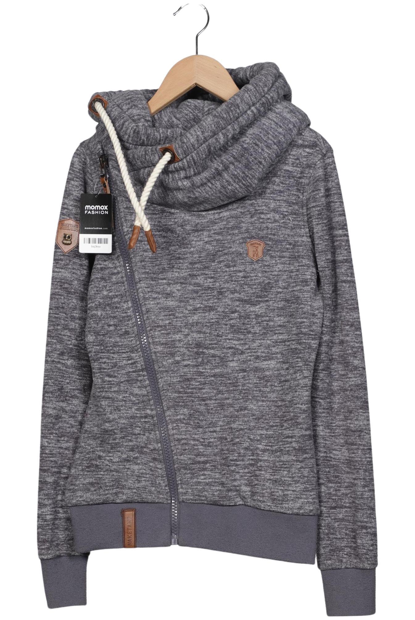 

Naketano Damen Kapuzenpullover, grau, Gr. 34