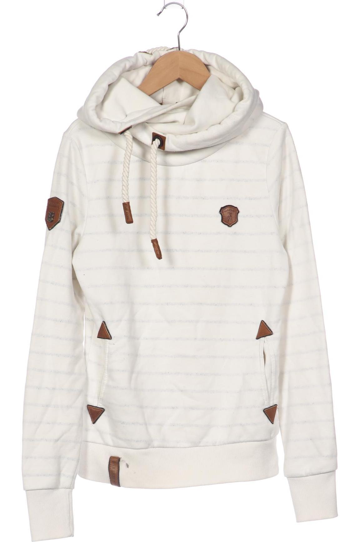 

Naketano Damen Kapuzenpullover, weiß, Gr. 36
