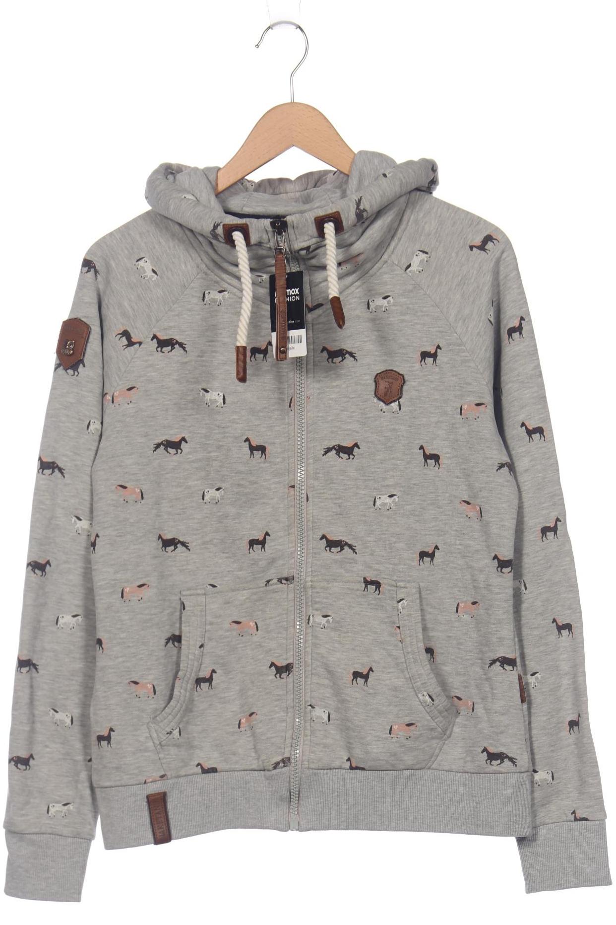 

Naketano Damen Kapuzenpullover, grau, Gr. 44