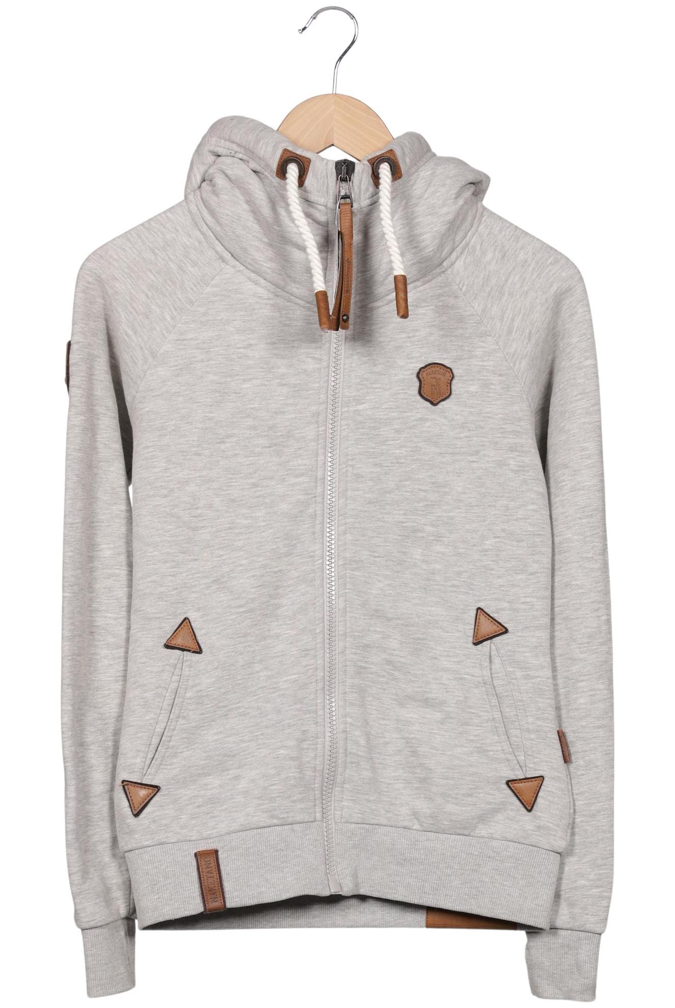 

Naketano Damen Kapuzenpullover, grau, Gr. 36