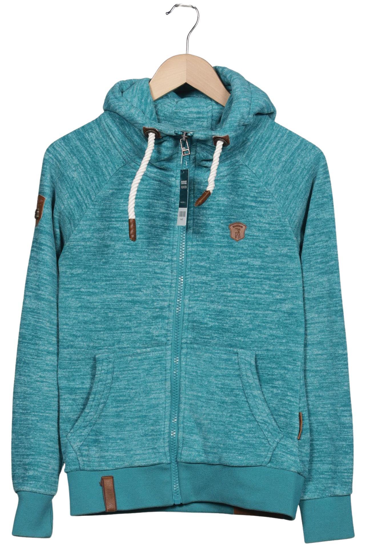 

Naketano Damen Kapuzenpullover, türkis, Gr. 34