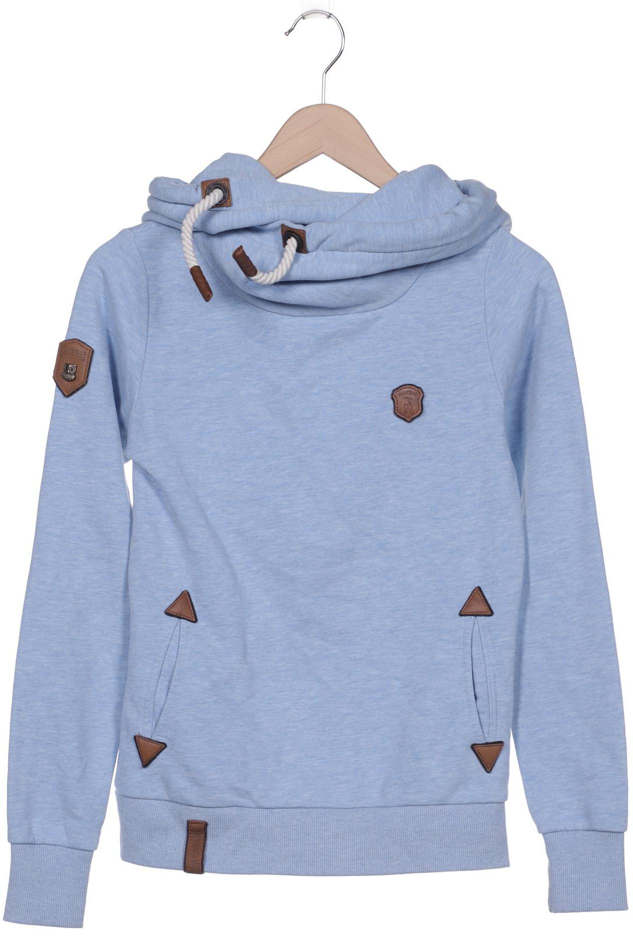 

Naketano Damen Kapuzenpullover, hellblau, Gr. 36