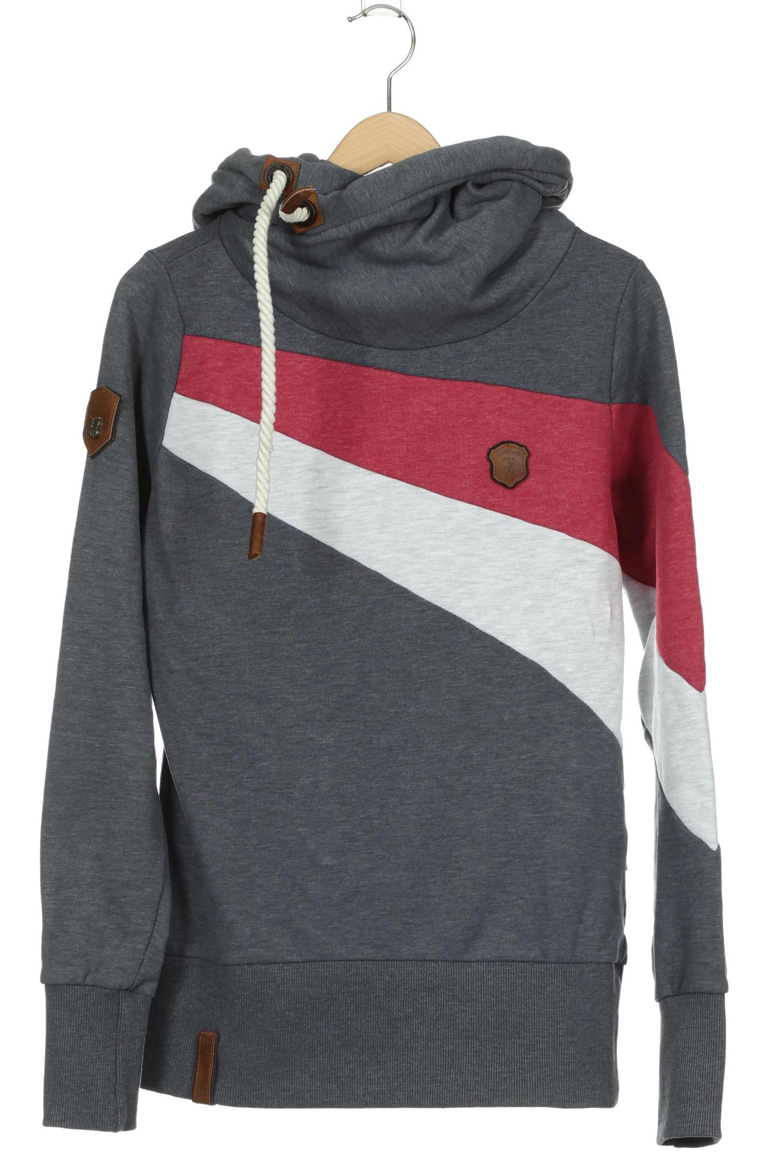 

Naketano Damen Kapuzenpullover, grau, Gr.