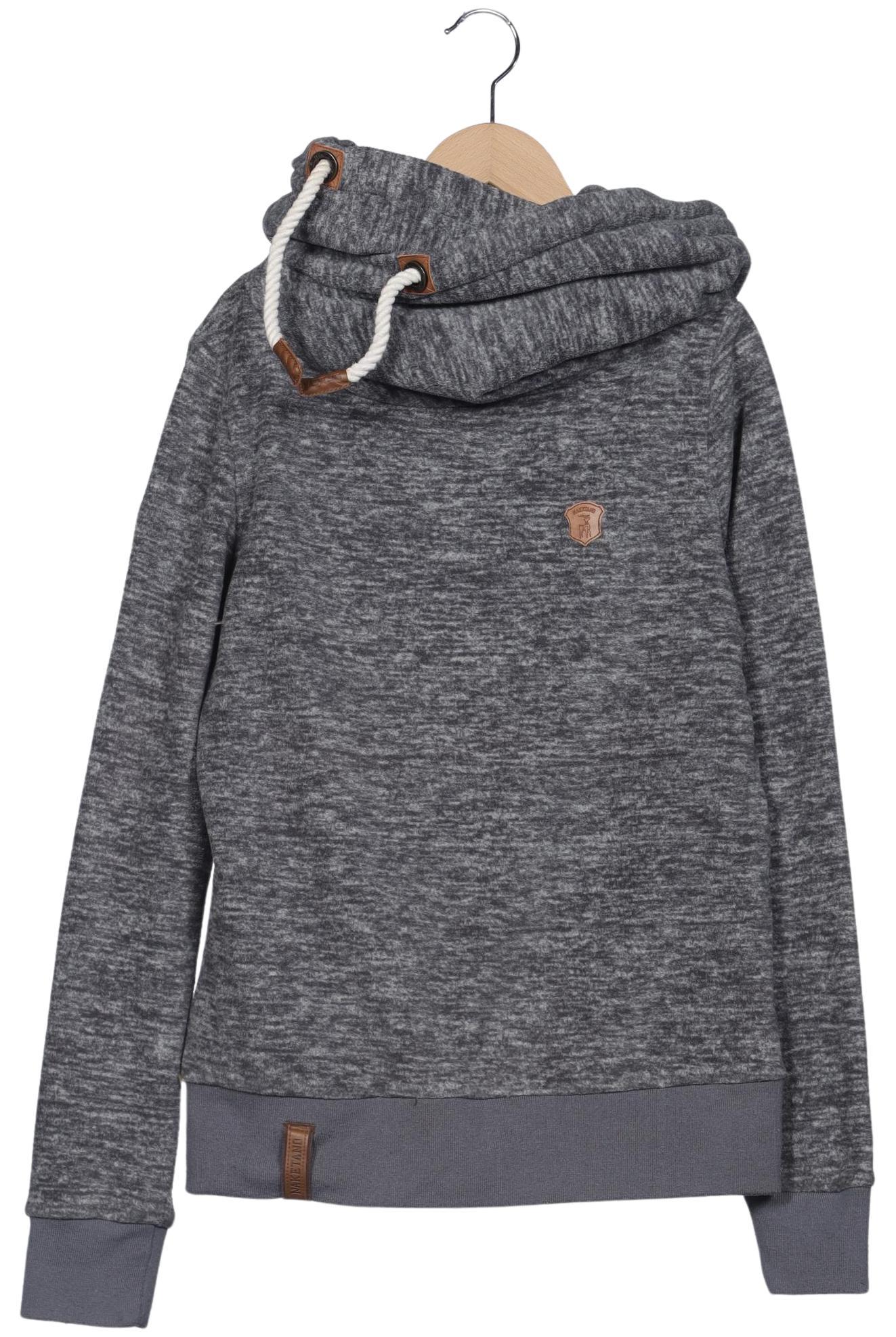 

Naketano Damen Kapuzenpullover, grau, Gr. 36