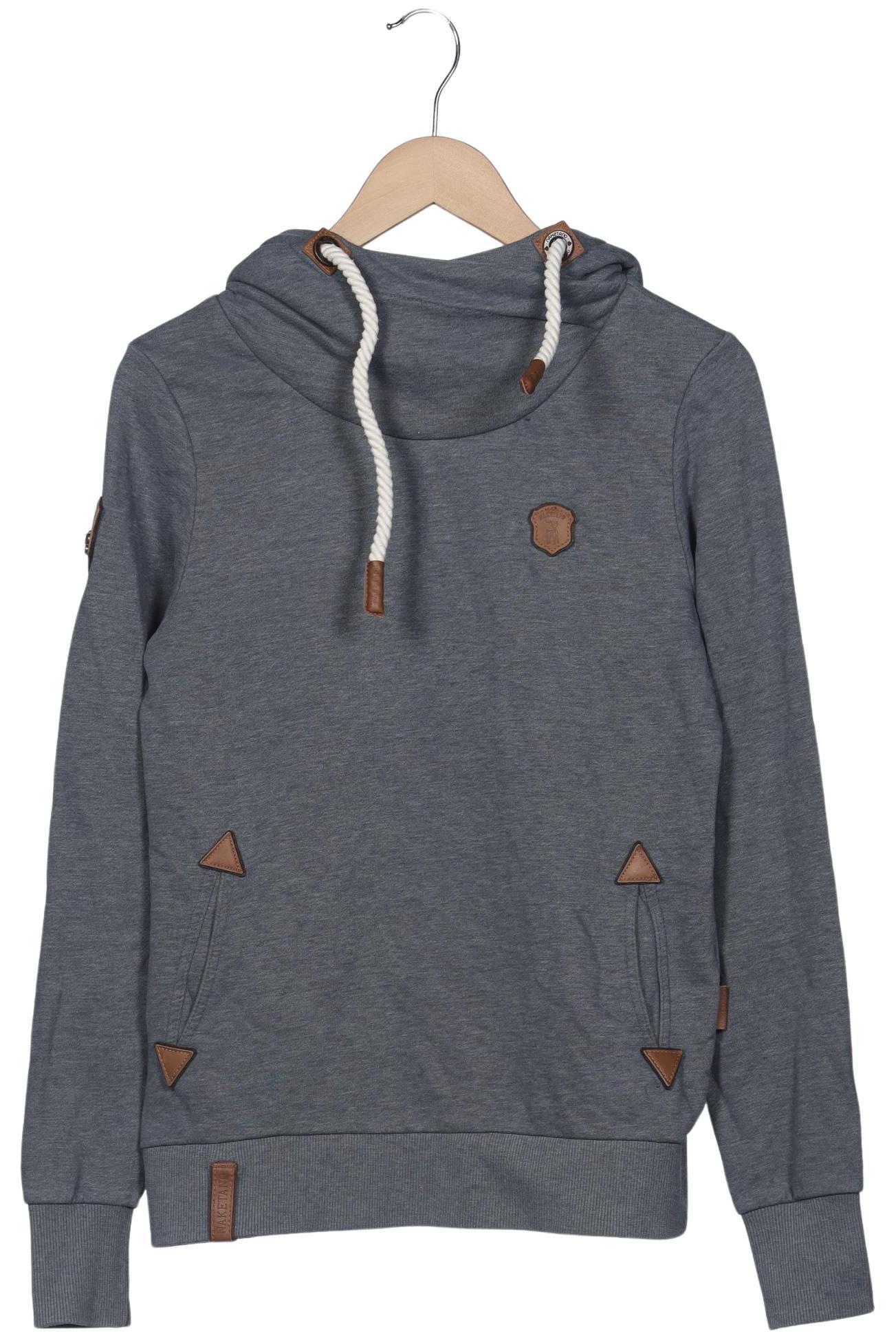 

Naketano Damen Kapuzenpullover, grau, Gr. 38
