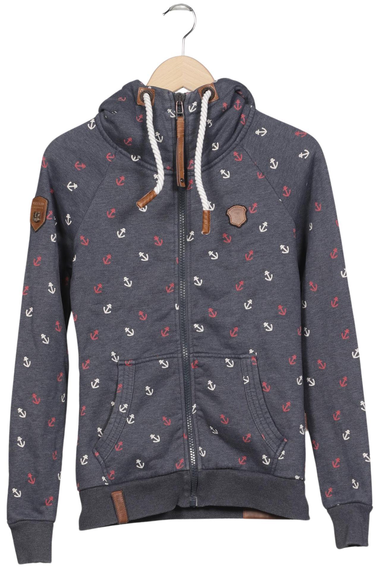 

Naketano Damen Kapuzenpullover, grau, Gr. 36