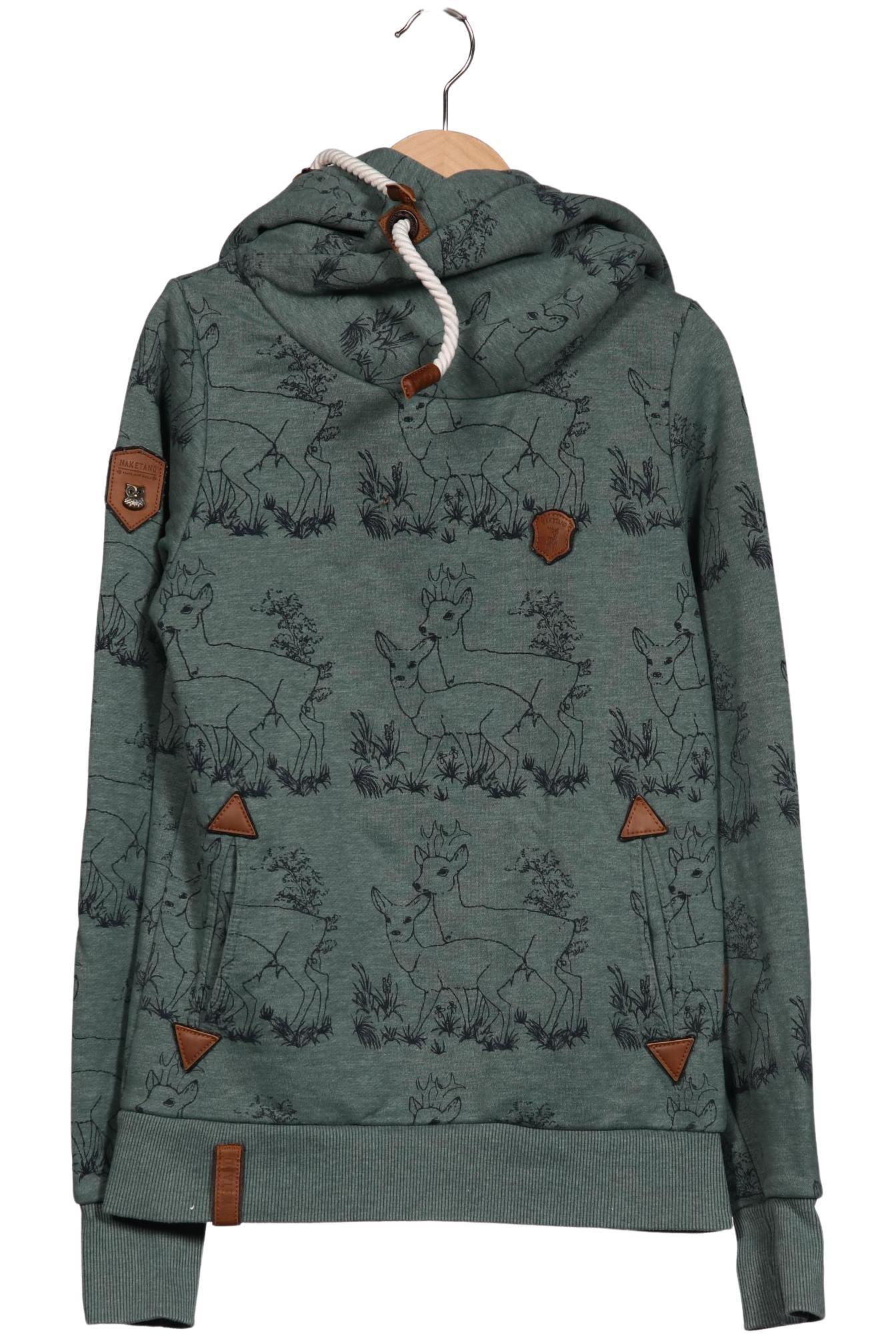 

Naketano Damen Kapuzenpullover, türkis, Gr. 36