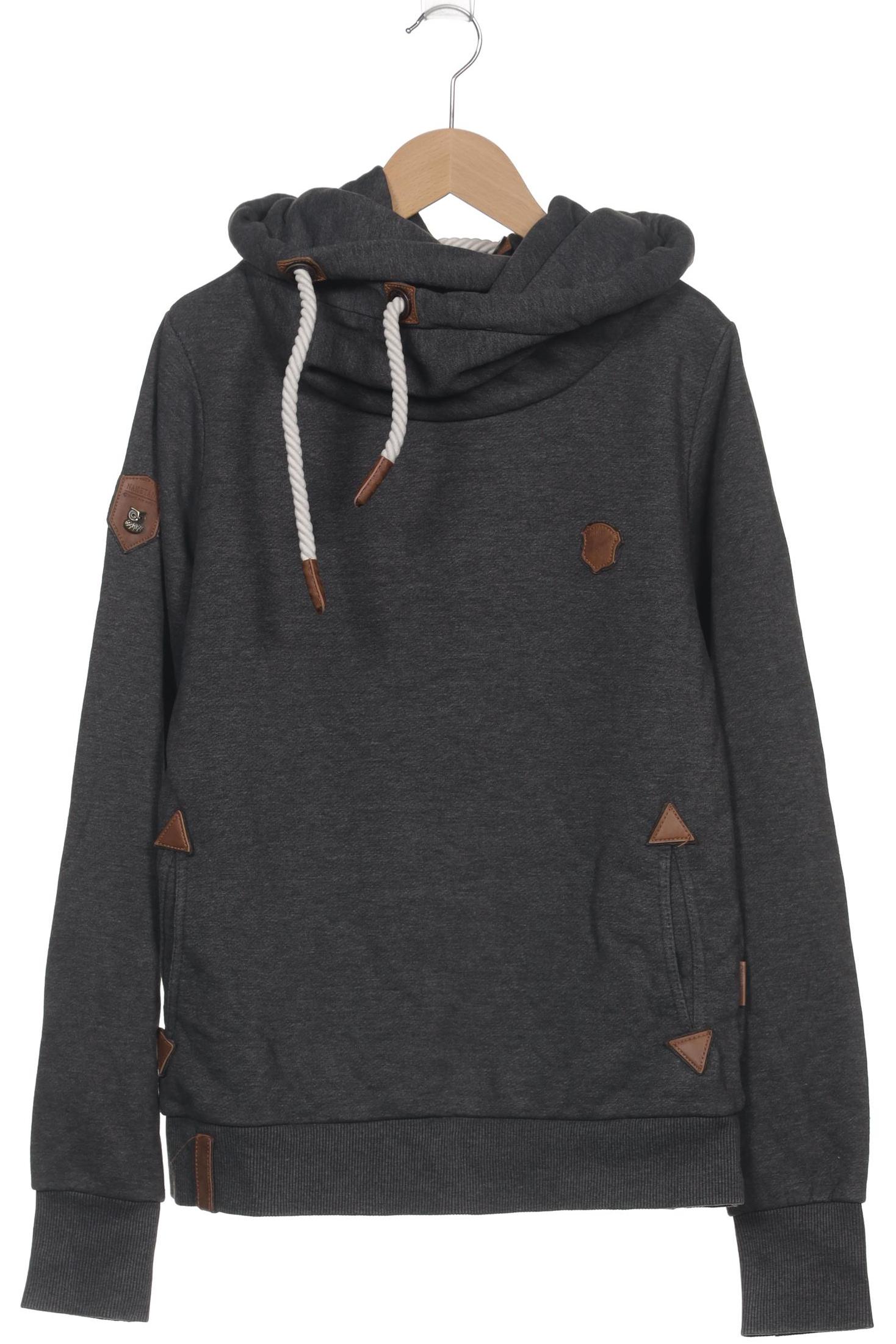 

Naketano Damen Kapuzenpullover, grau, Gr. 42