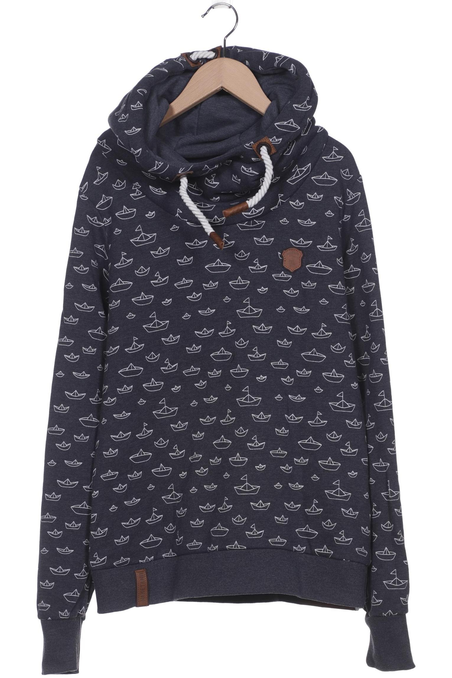 

Naketano Damen Kapuzenpullover, grau, Gr. 44