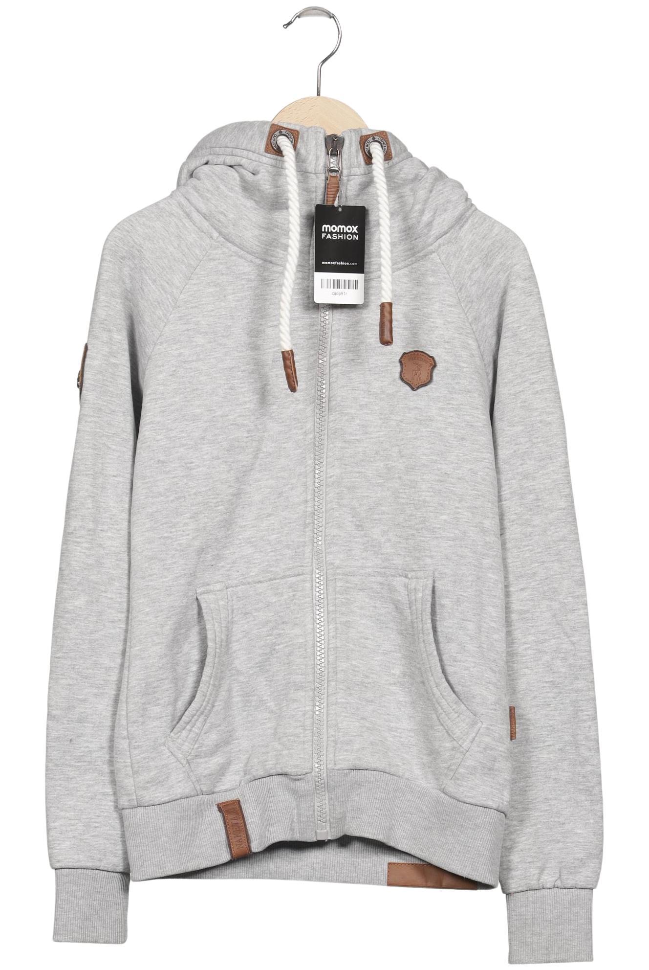 

Naketano Damen Kapuzenpullover, grau, Gr. 34