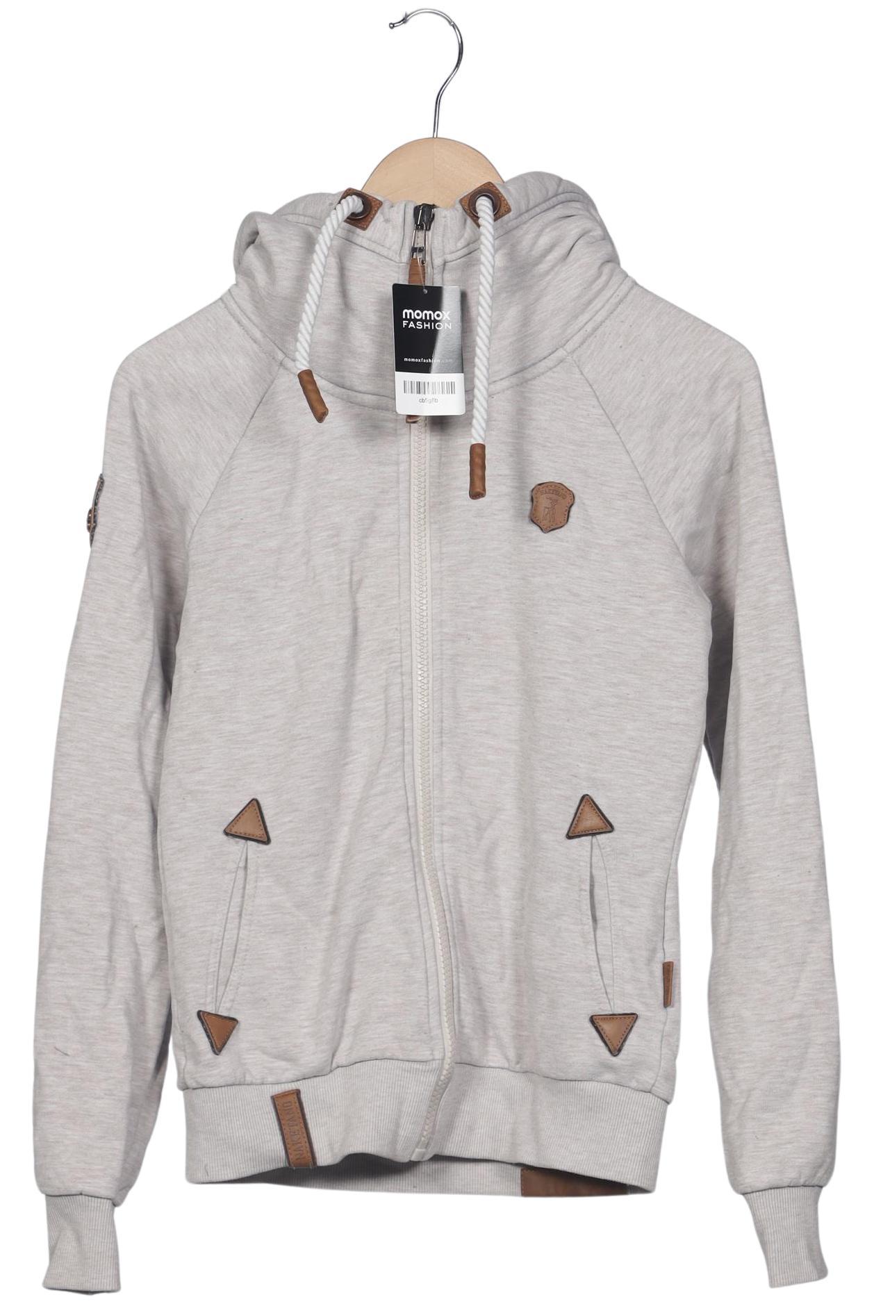 

Naketano Damen Kapuzenpullover, grau, Gr. 36