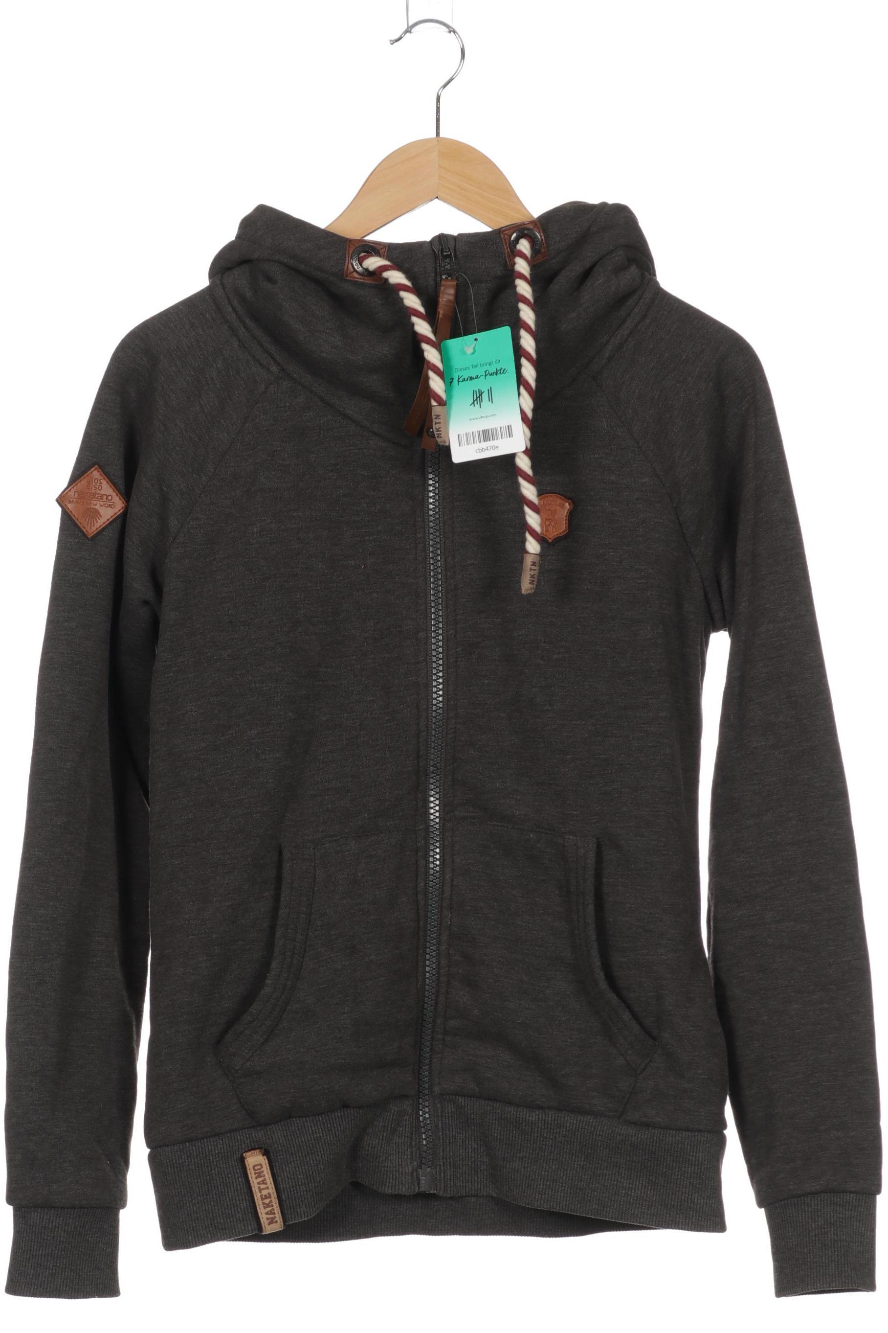 

Naketano Damen Kapuzenpullover, grau, Gr.