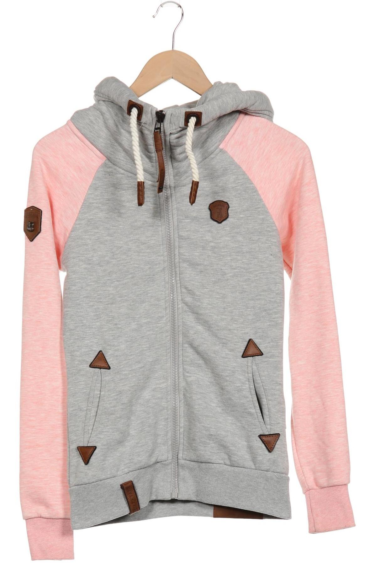 

Naketano Damen Kapuzenpullover, grau, Gr. 34