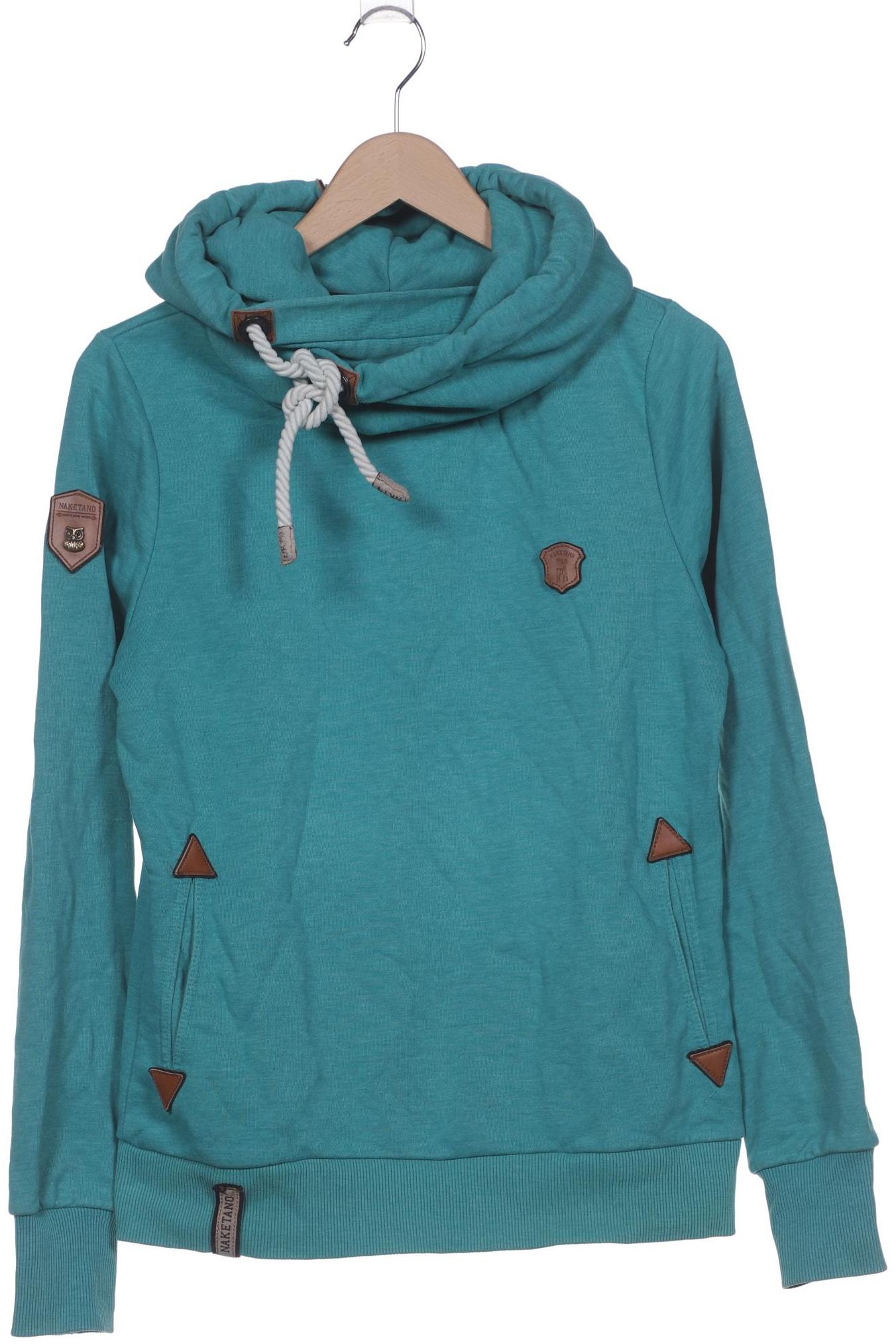 

Naketano Damen Kapuzenpullover, türkis, Gr. 42