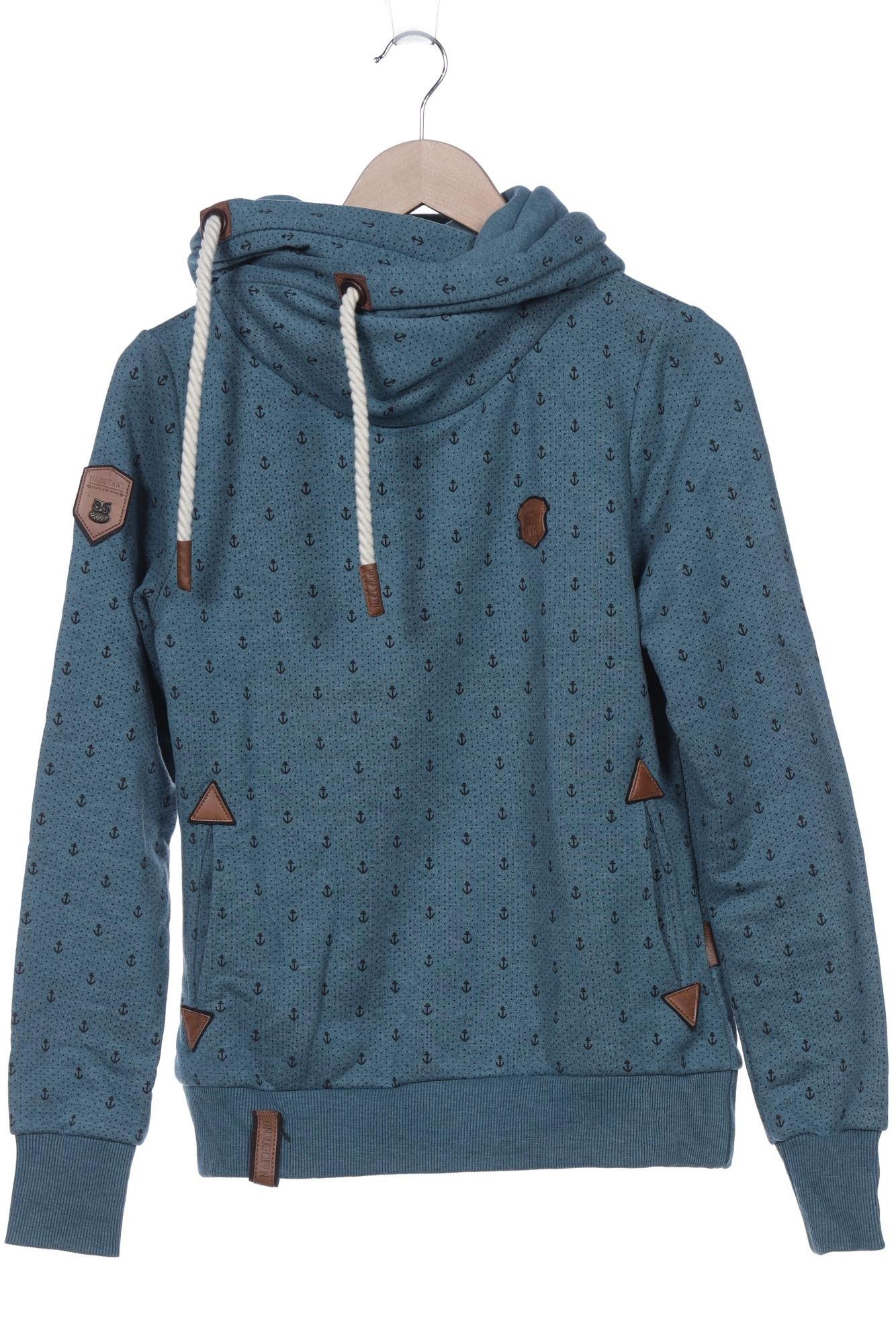 

Naketano Damen Kapuzenpullover, türkis, Gr. 38