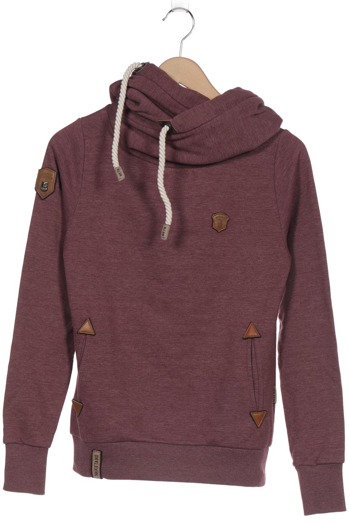 

Naketano Damen Kapuzenpullover, bordeaux