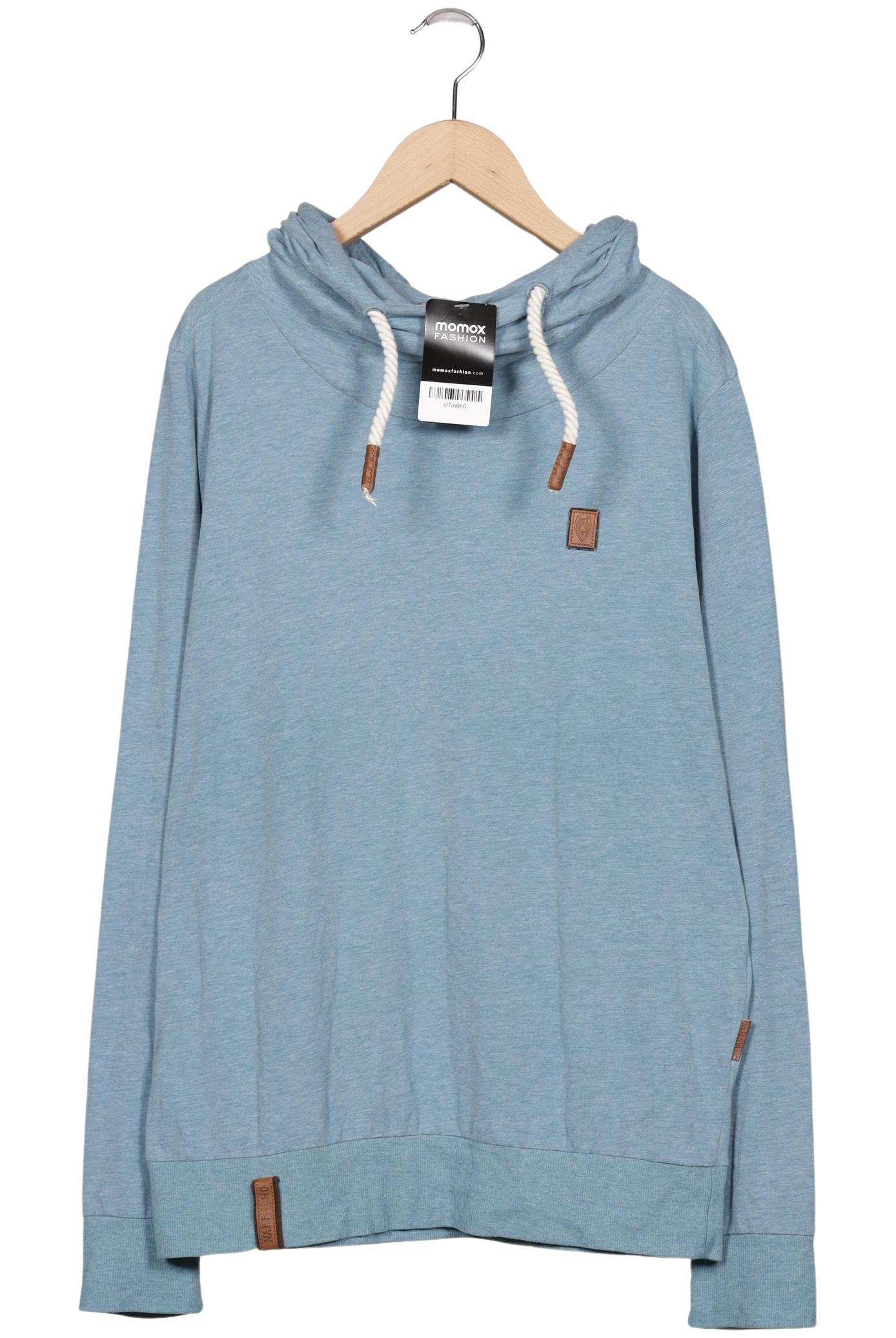 

Naketano Damen Kapuzenpullover, hellblau, Gr. 38
