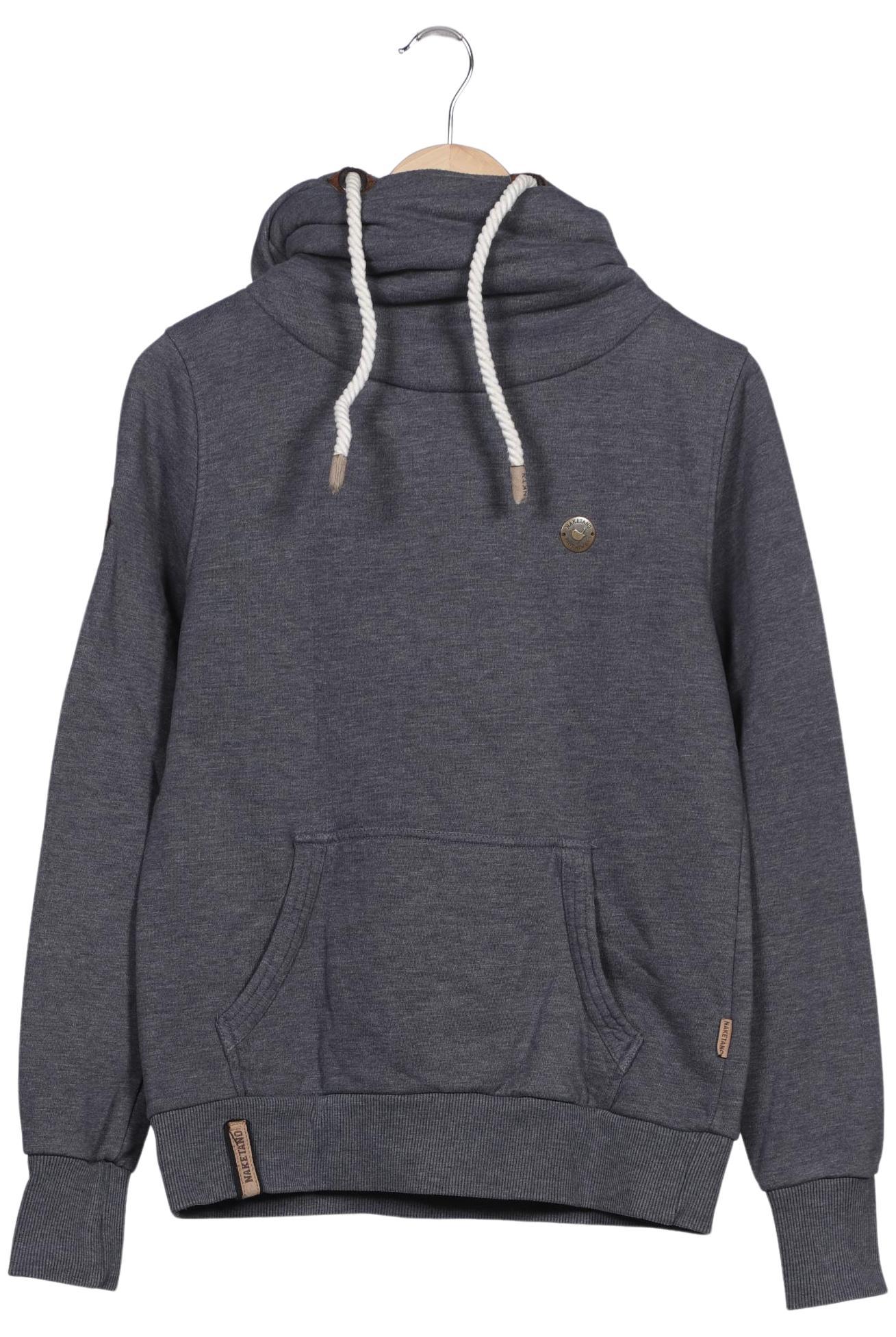 

Naketano Damen Kapuzenpullover, grau, Gr. 38