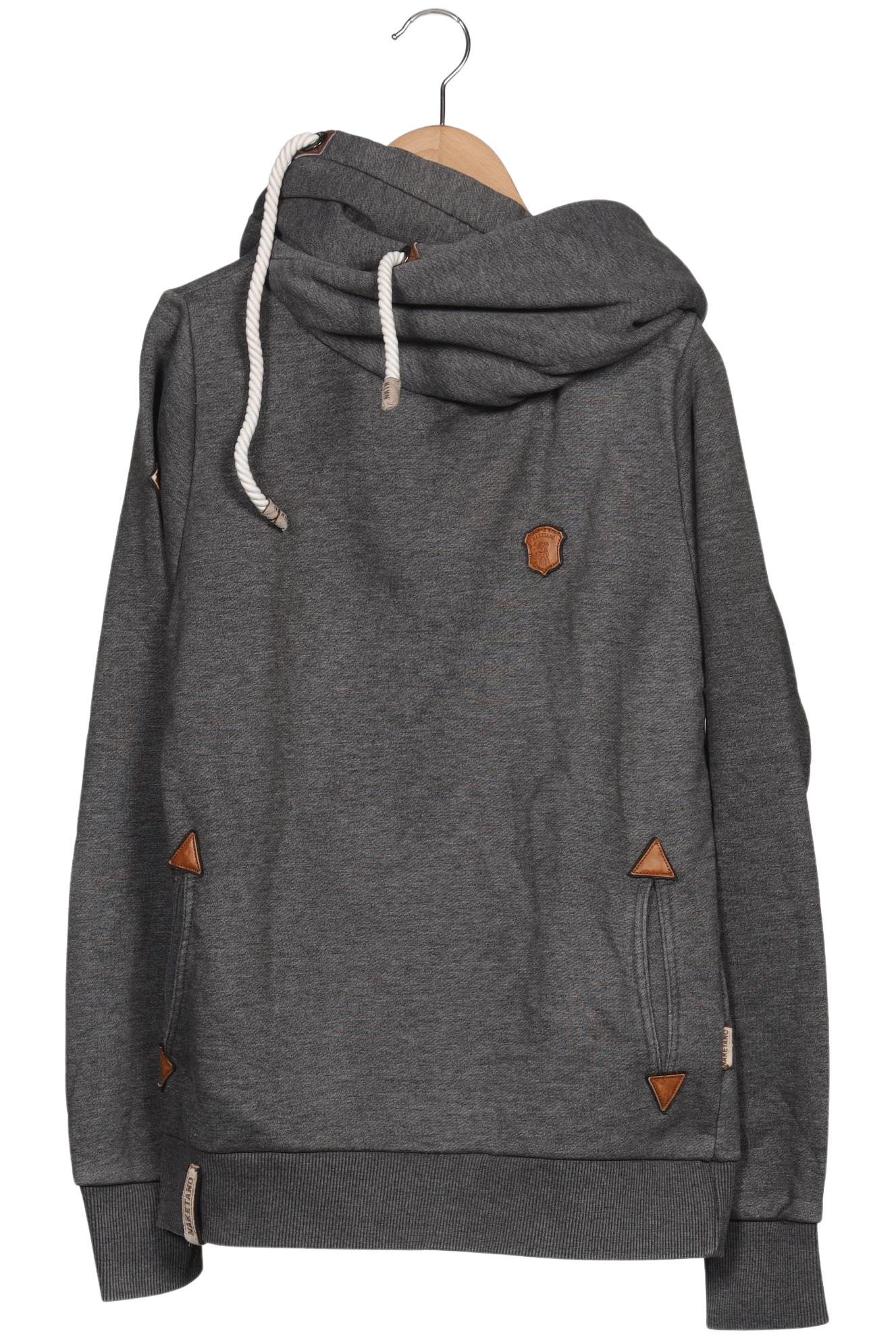 

Naketano Damen Kapuzenpullover, grau, Gr. 42