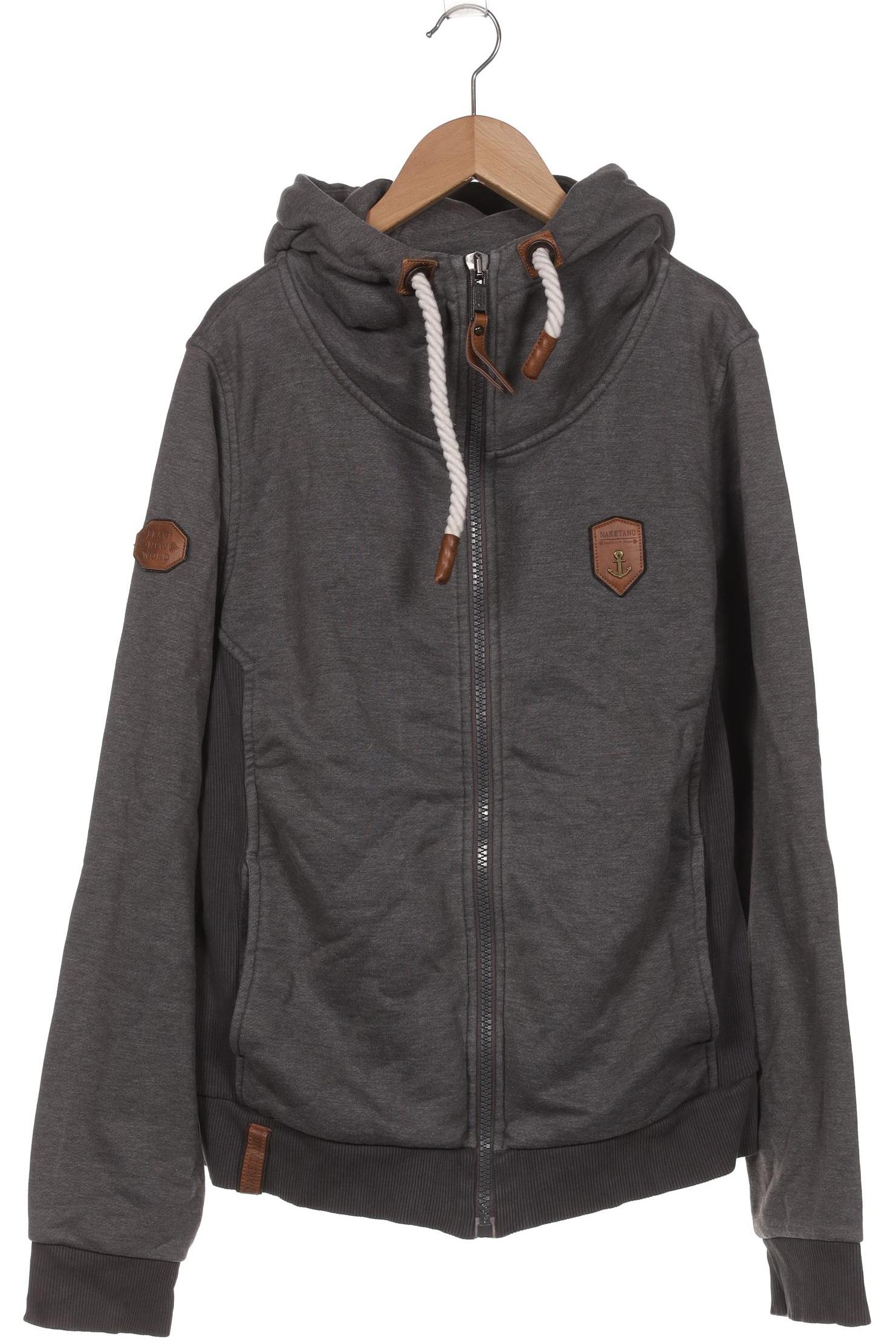 

Naketano Damen Kapuzenpullover, grau, Gr. 42