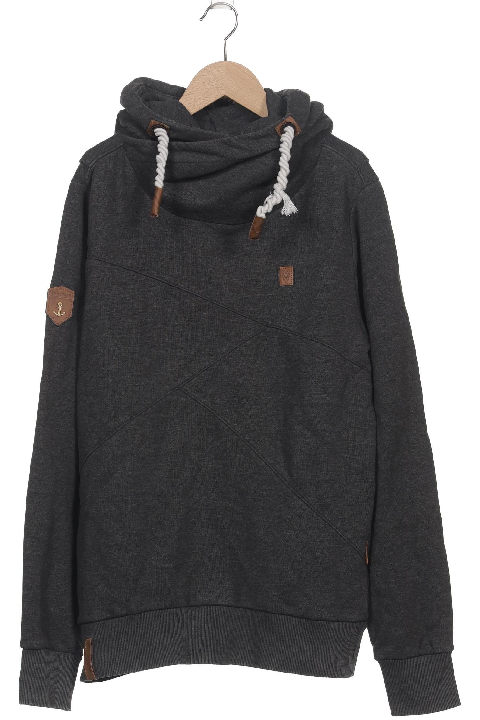 

Naketano Damen Kapuzenpullover, grau, Gr. 42
