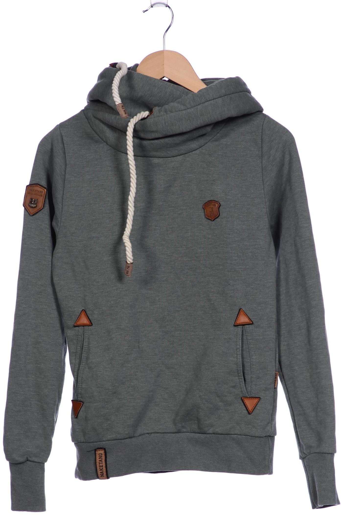 

Naketano Damen Kapuzenpullover, grün, Gr. 36