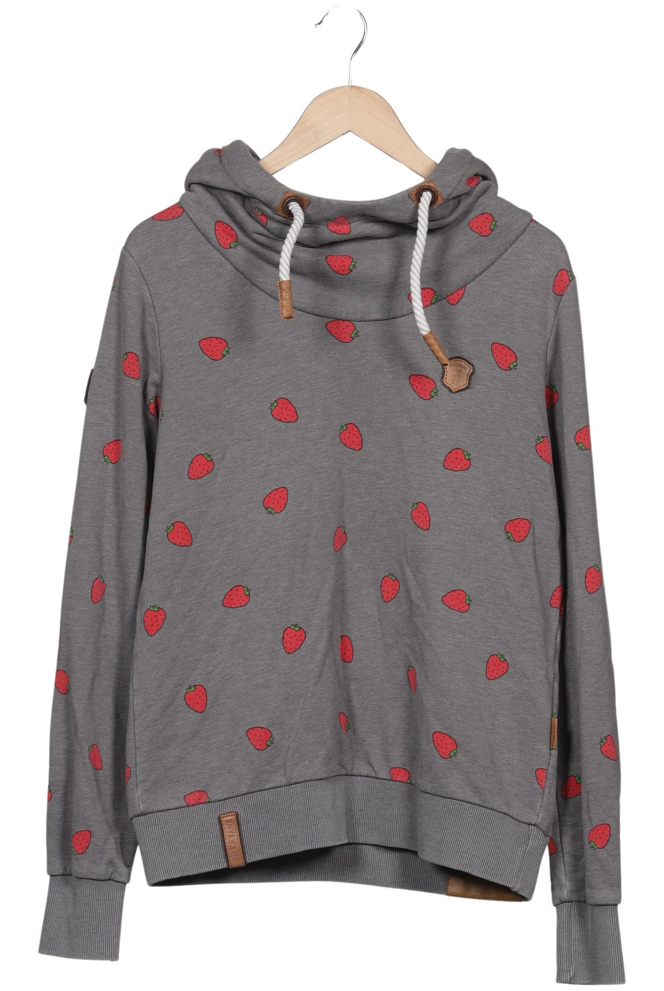 

Naketano Damen Kapuzenpullover, grau, Gr. 44